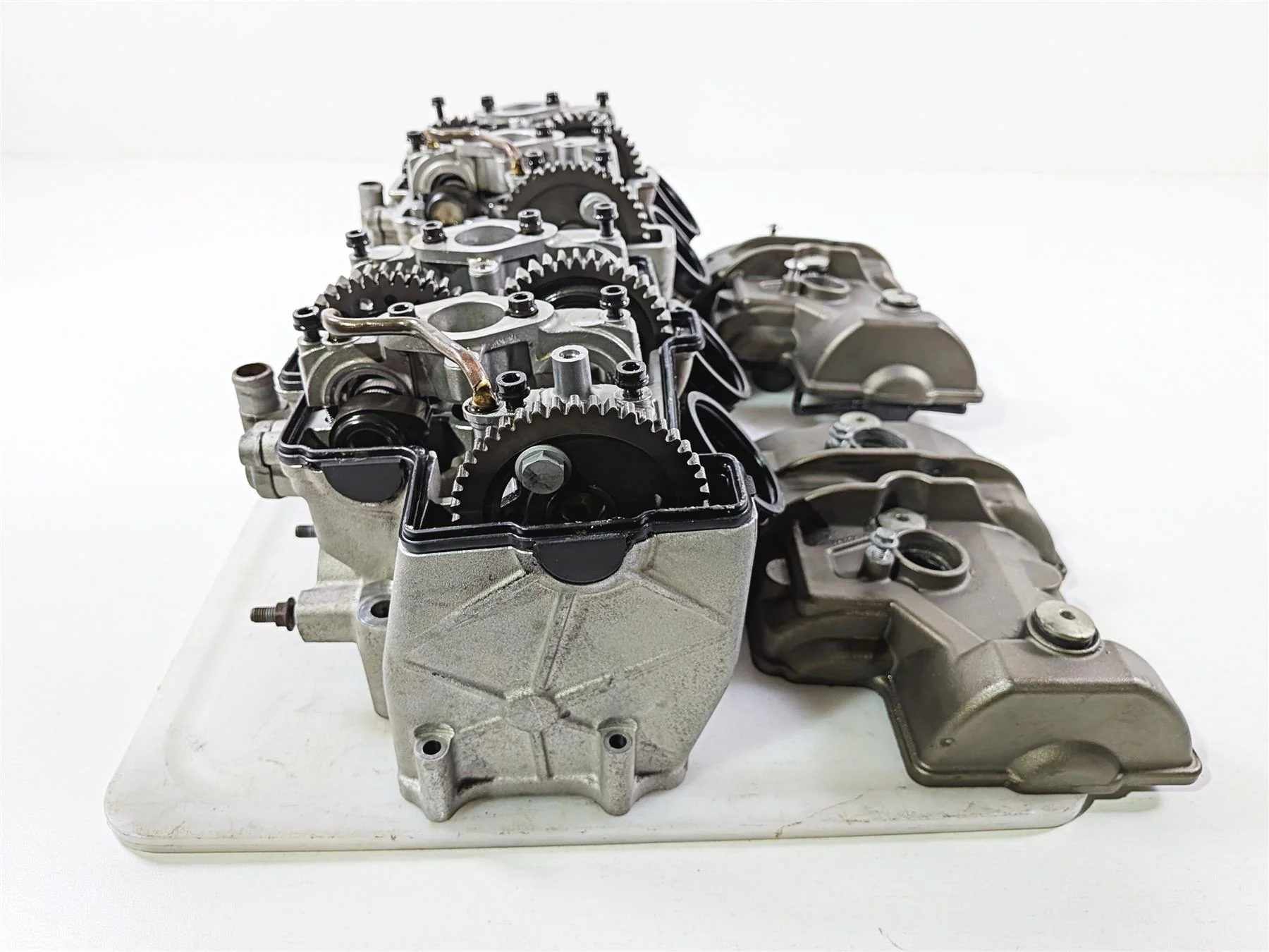 2014 Aprilia RSV4 RR Factory Front Rear Cylinder Head Cam Shaft Set 14K B0447525 - Image 10