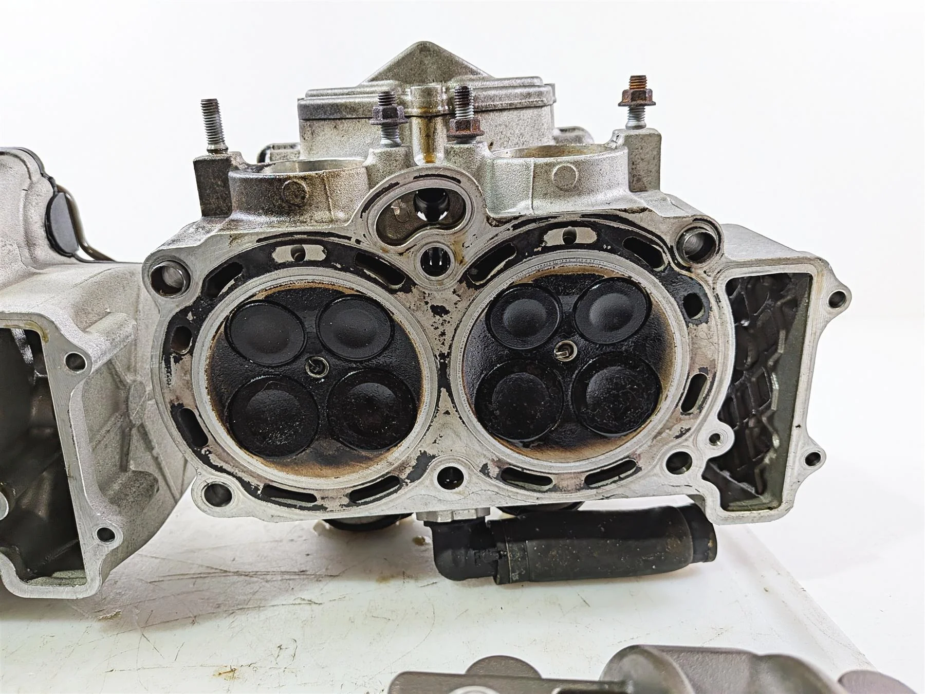 2014 Aprilia RSV4 RR Factory Front Rear Cylinder Head Cam Shaft Set 14K B0447525 - Image 15