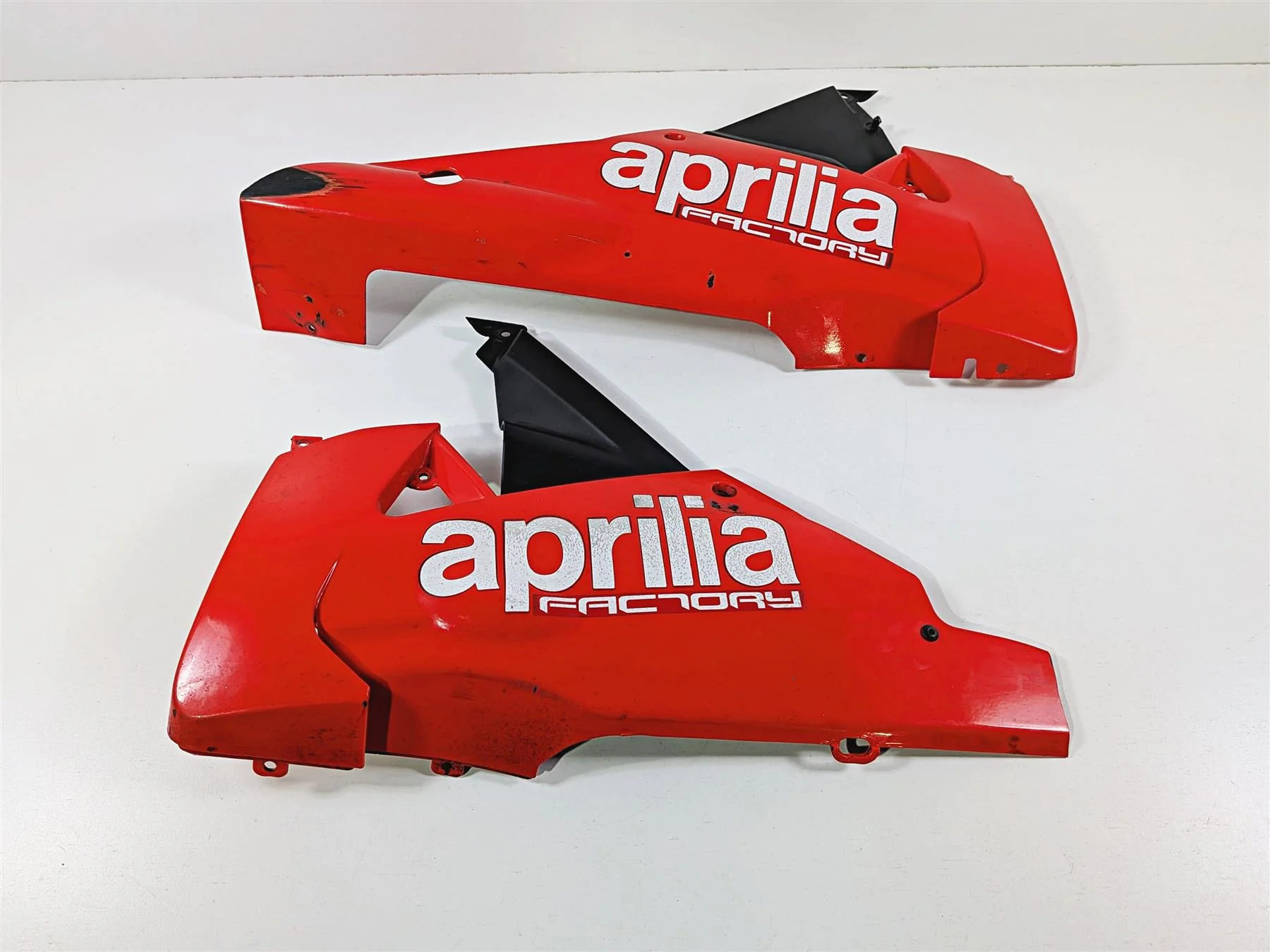 2014 Aprilia RSV4 RR Factory Left Right Lower Belly Fairing Cover Set 858826 - Image 18