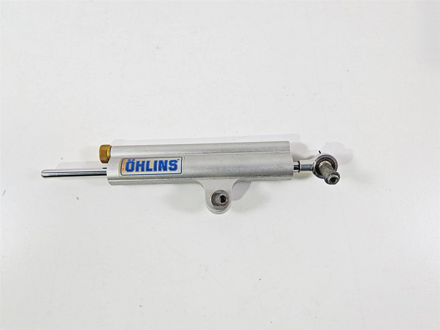 2014 Aprilia RSV4 RR Factory Ohlins Steering Damper Stabilizer & Mount AP8163064