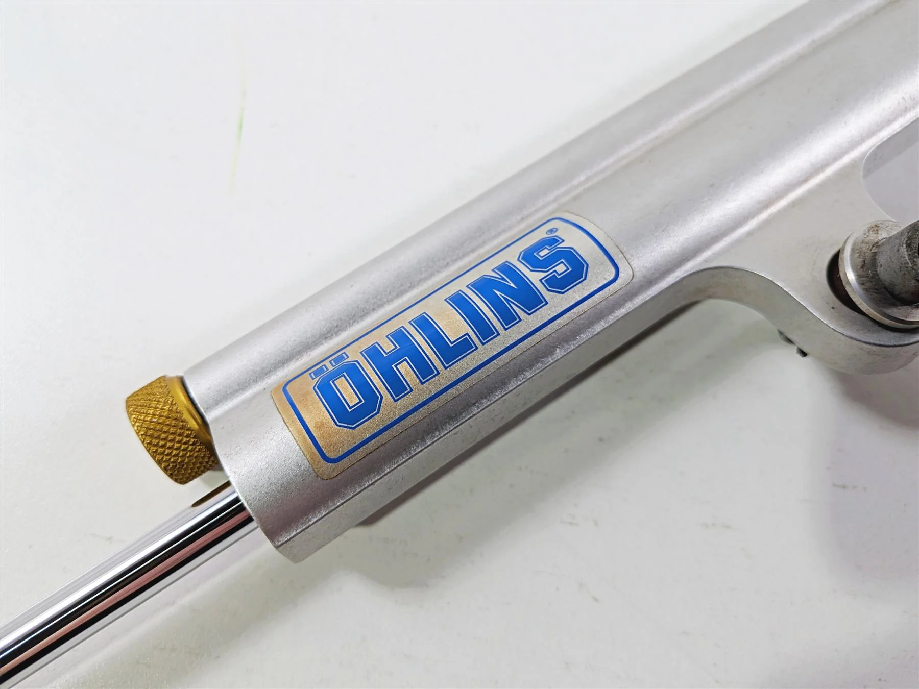 2014 Aprilia RSV4 RR Factory Ohlins Steering Damper Stabilizer & Mount AP8163064 - Image 11