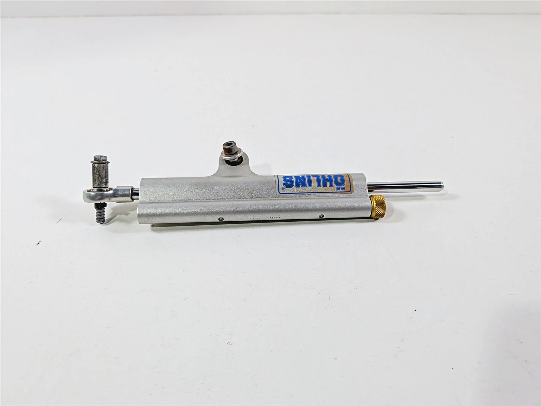2014 Aprilia RSV4 RR Factory Ohlins Steering Damper Stabilizer & Mount AP8163064 - Image 4