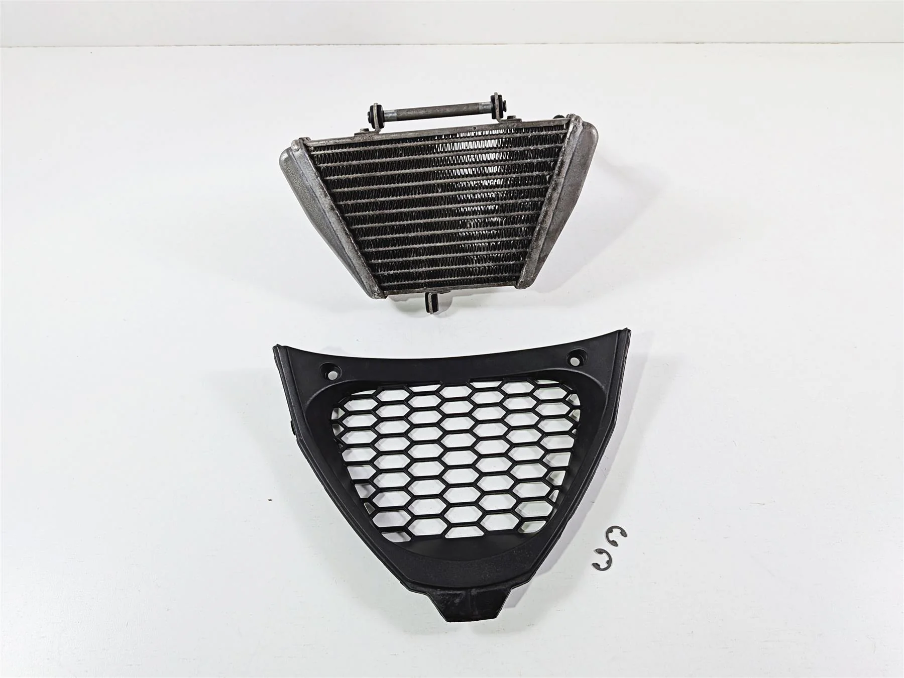 2014 Aprilia RSV4 RR Factory Oil Cooler & Lines Set 858790 - Image 2