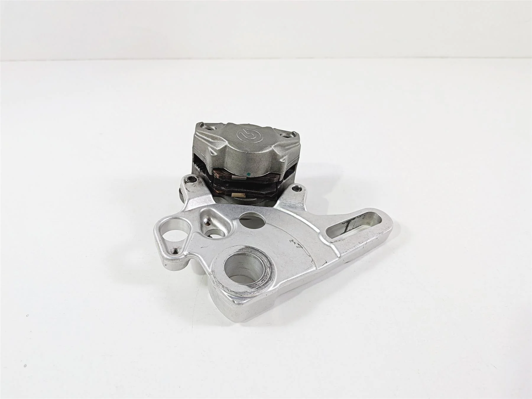 2014 Aprilia RSV4 RR Factory Rear Brembo Brake Caliper & Bracket B044357 - Image 3