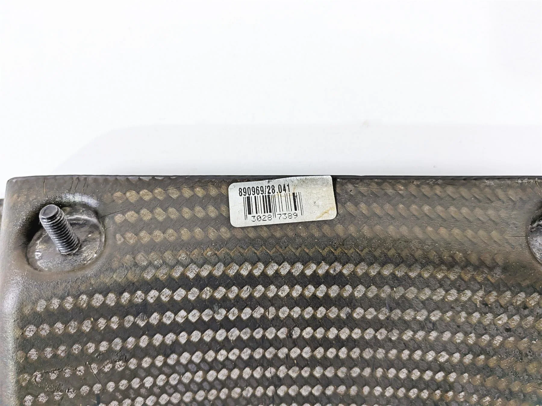 2014 Aprilia RSV4 RR Factory Rear Carbon Fiber Mud Flap Fender 890969 - Image 9