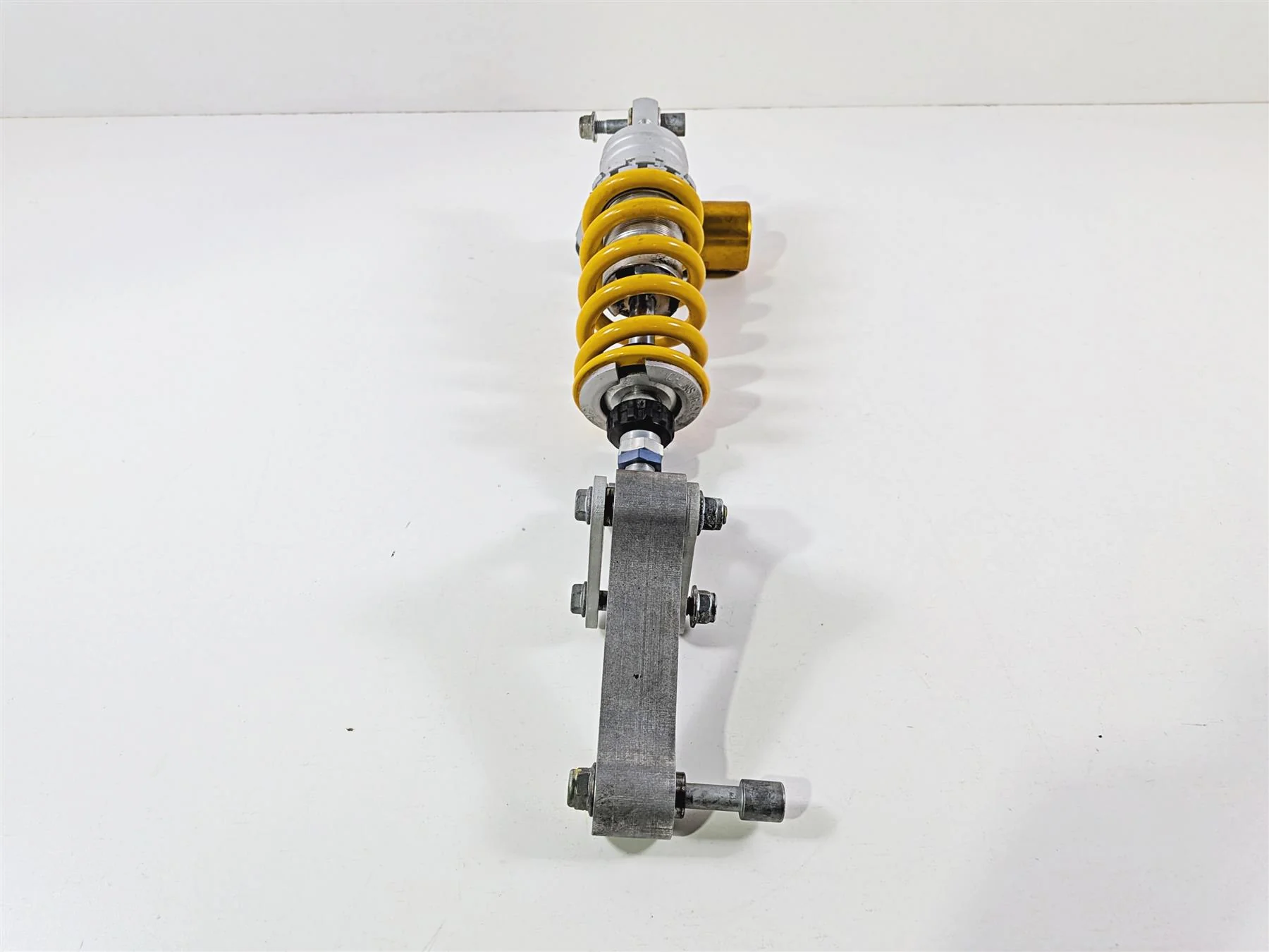 2014 Aprilia RSV4 RR Factory Rear Ohlins Shock Damper & Linkage 858909 - Image 14