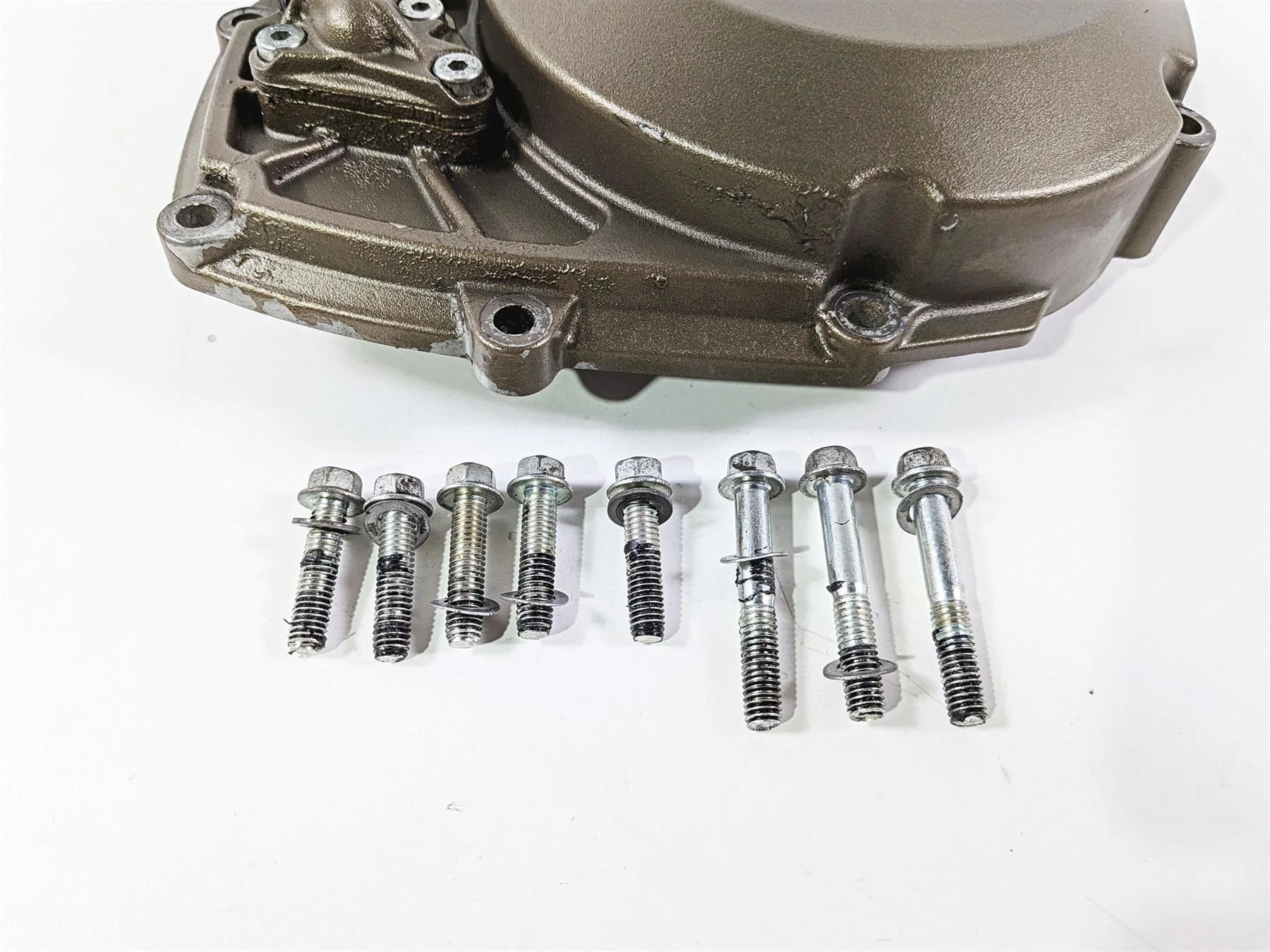 2014 Aprilia RSV4 RR Factory Alternator Generator Stator Cover 898466 - Image 3