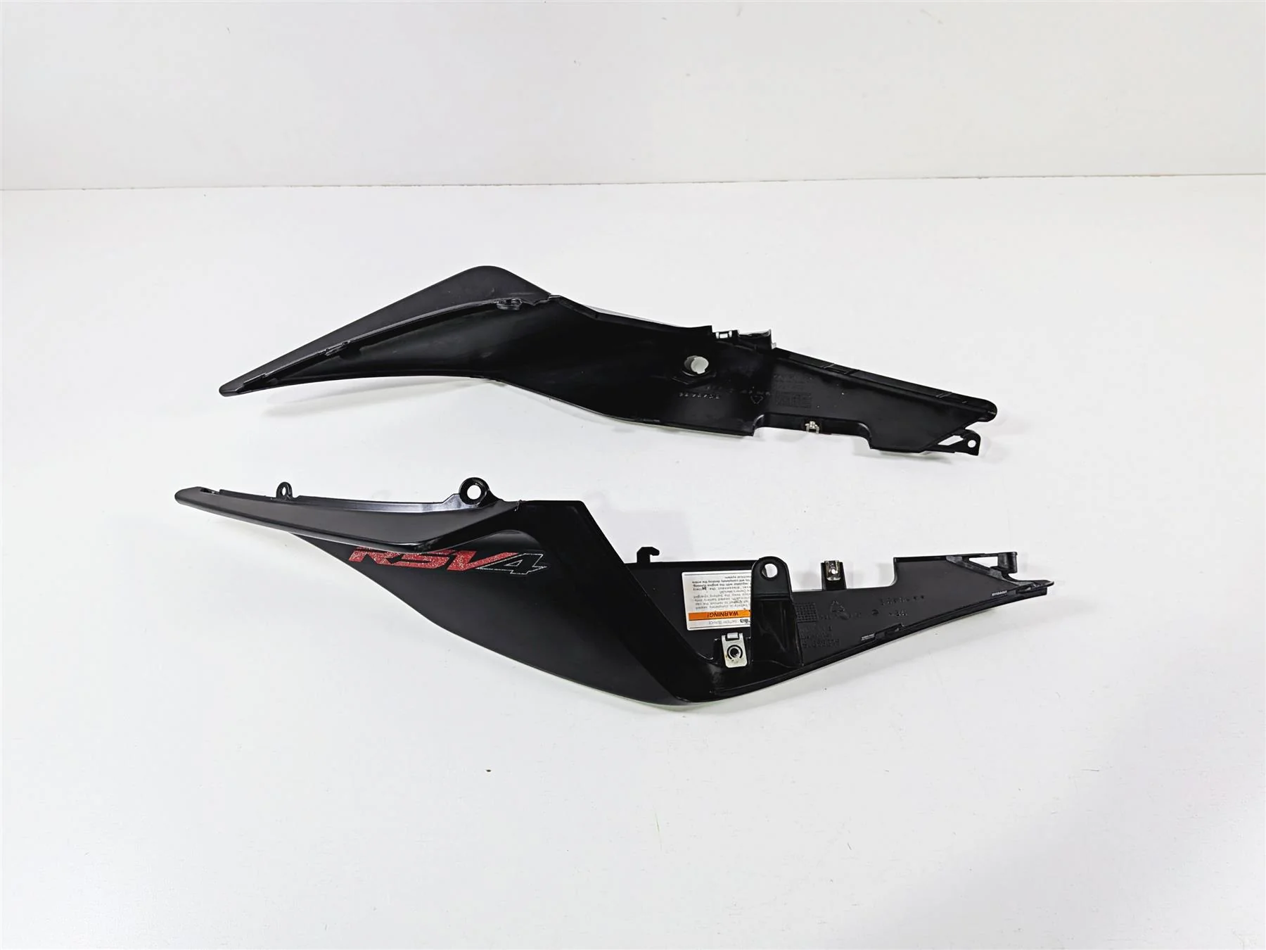 2014 Aprilia RSV4 RR Factory Tail Side Cover Fairing Set 858847 858835 - Image 2