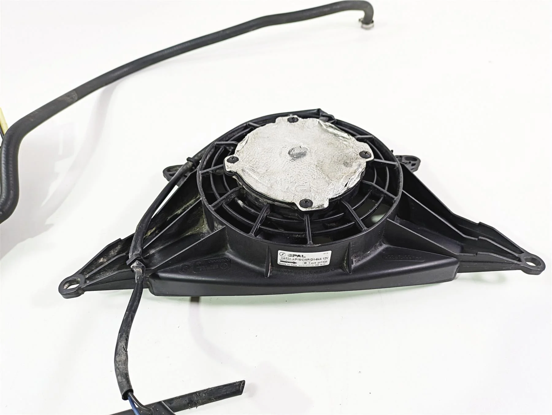 2014 BMW K1300S K40 Coolant Fan And Bottle That Mounts To Radiator 17117699517 - Image 10