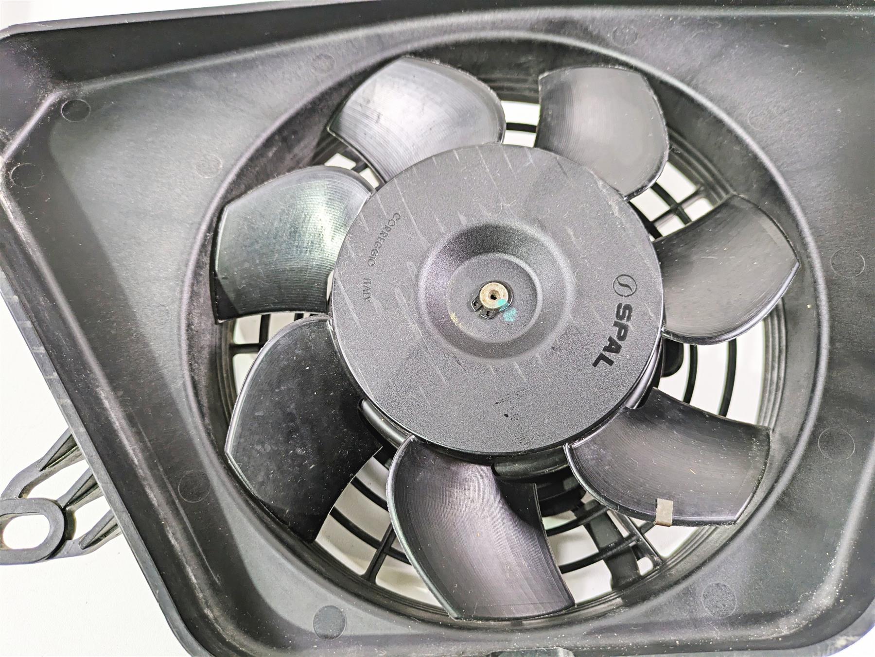 2014 BMW K1300S K40 Coolant Fan And Bottle That Mounts To Radiator 17117699517 - Image 9