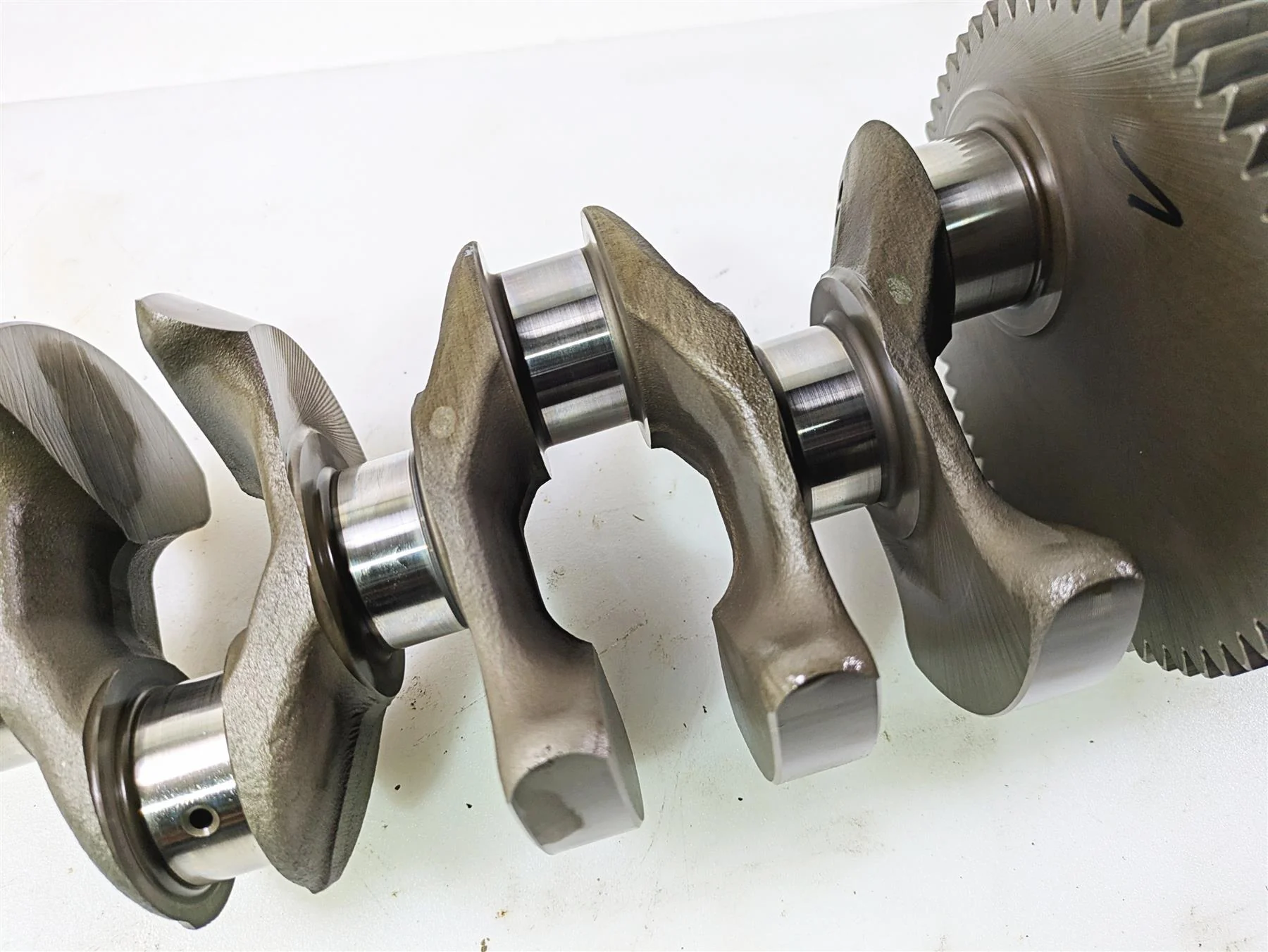 2014 BMW K1300S K40 Crankshaft Crank Shaft 22K 11217713526 - Image 12