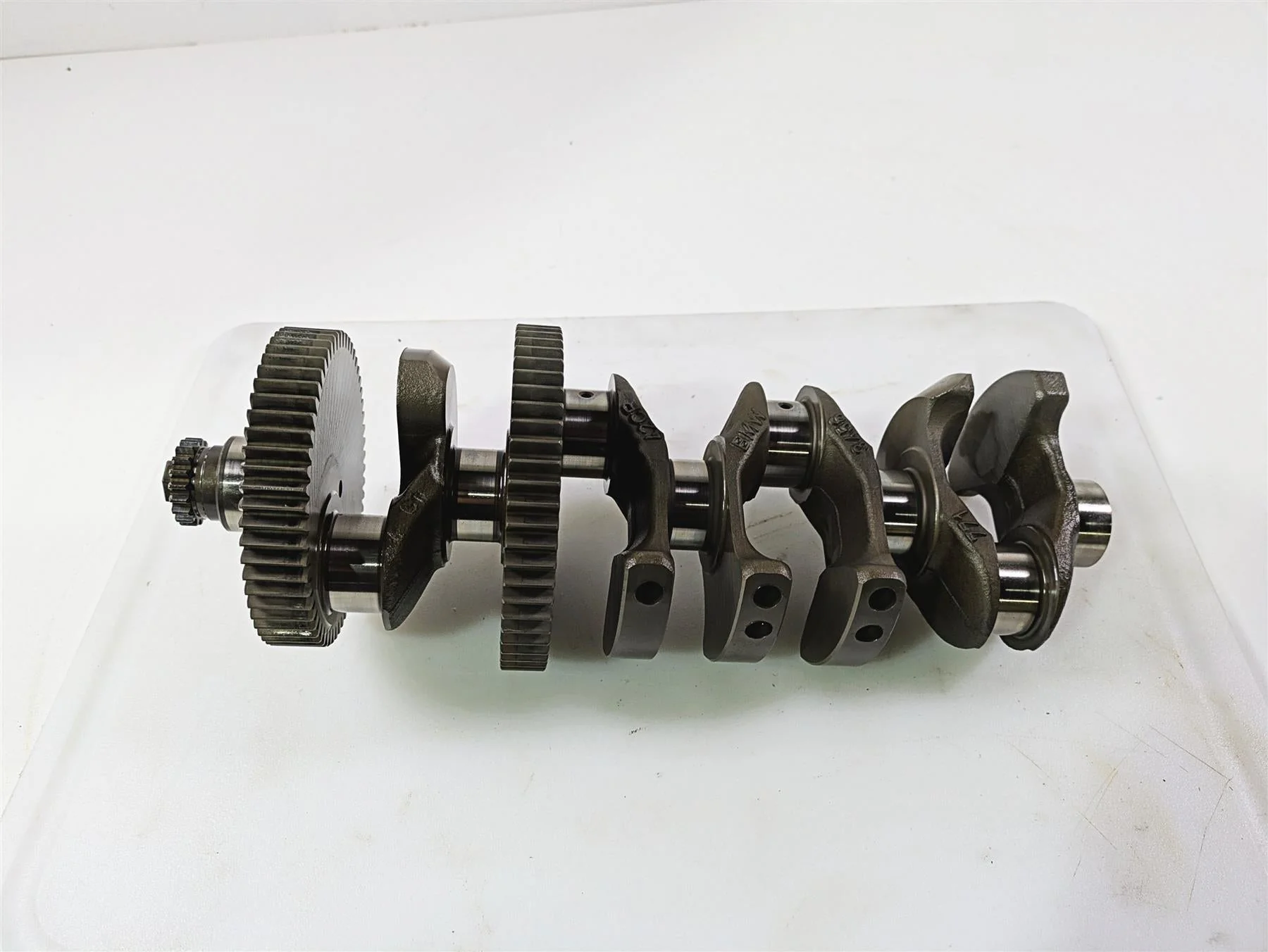 2014 BMW K1300S K40 Crankshaft Crank Shaft 22K 11217713526 - Image 3