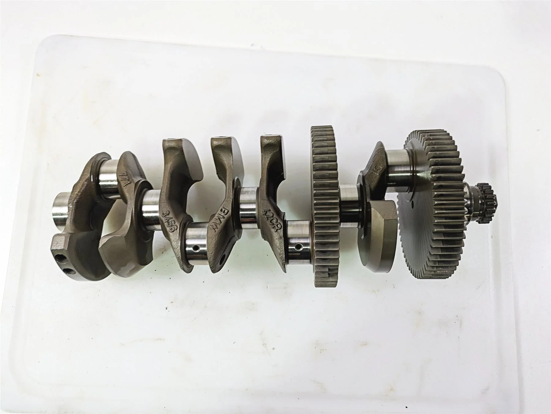2014 BMW K1300S K40 Crankshaft Crank Shaft 22K 11217713526 - Image 5