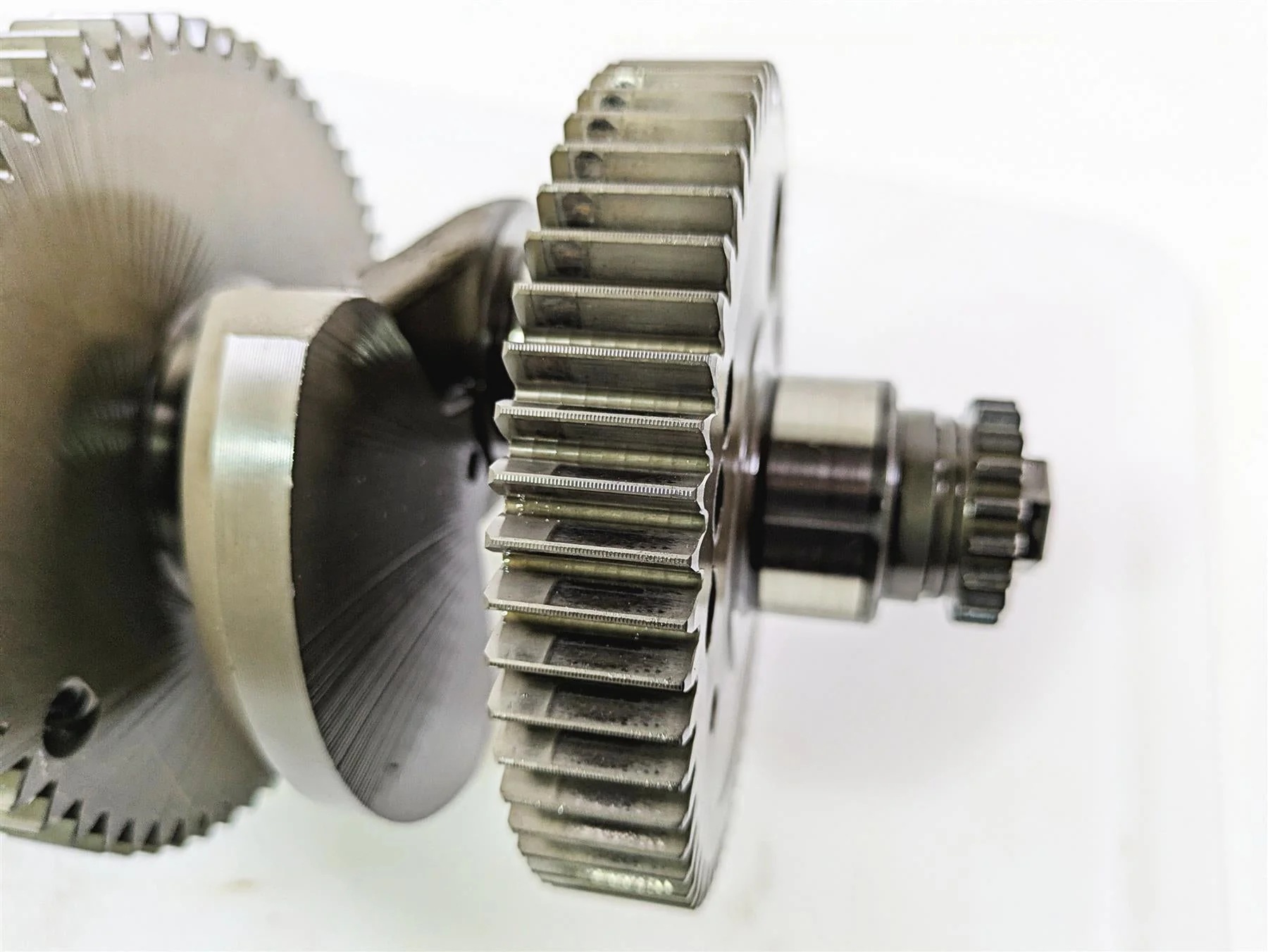2014 BMW K1300S K40 Crankshaft Crank Shaft 22K 11217713526 - Image 6