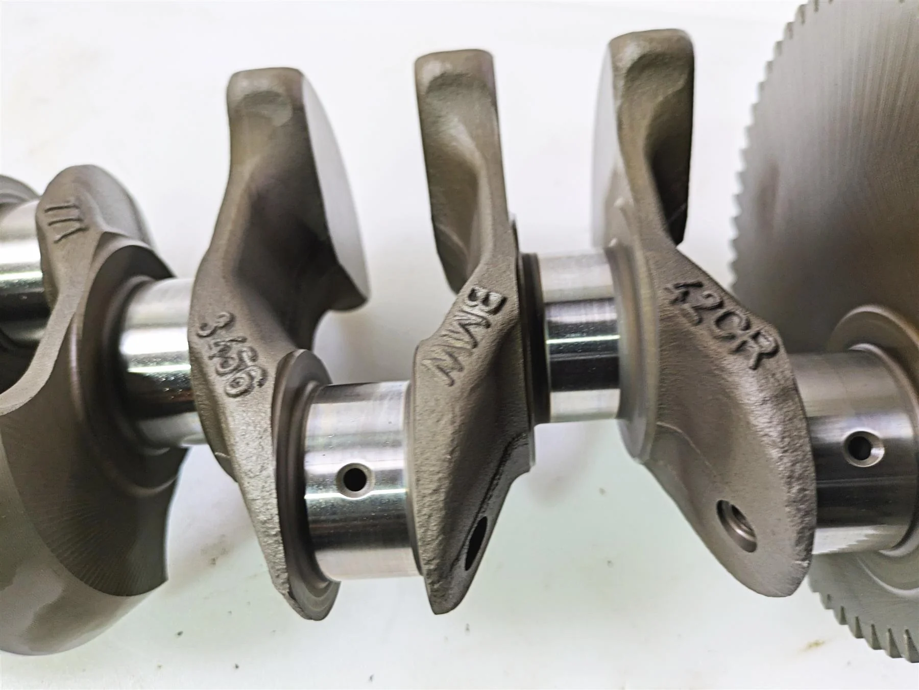 2014 BMW K1300S K40 Crankshaft Crank Shaft 22K 11217713526 - Image 8