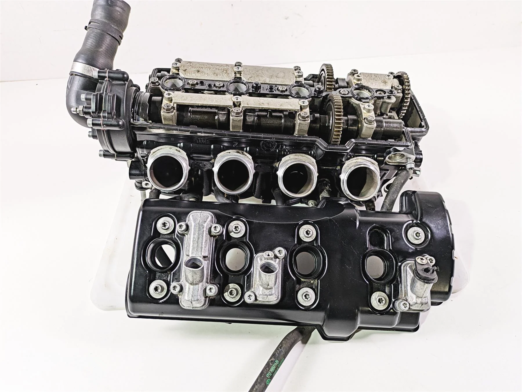 2014 BMW K1300S K40 Cylinderhead Cylinder Head & Valve Cover Set 11127716528
