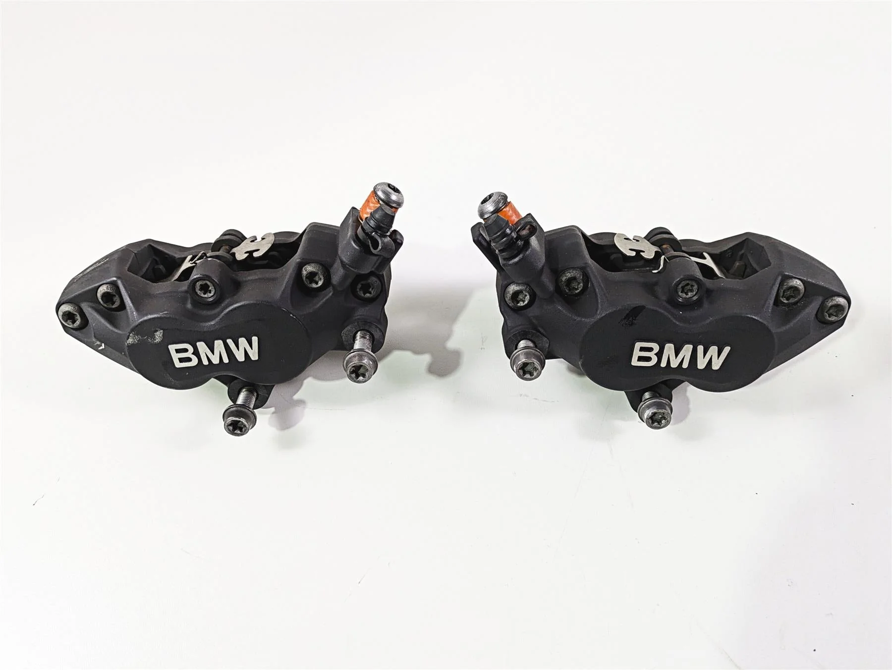 2014 BMW K1300S K40 Front Brake Caliper Set Brembo 34117711438 34117711439