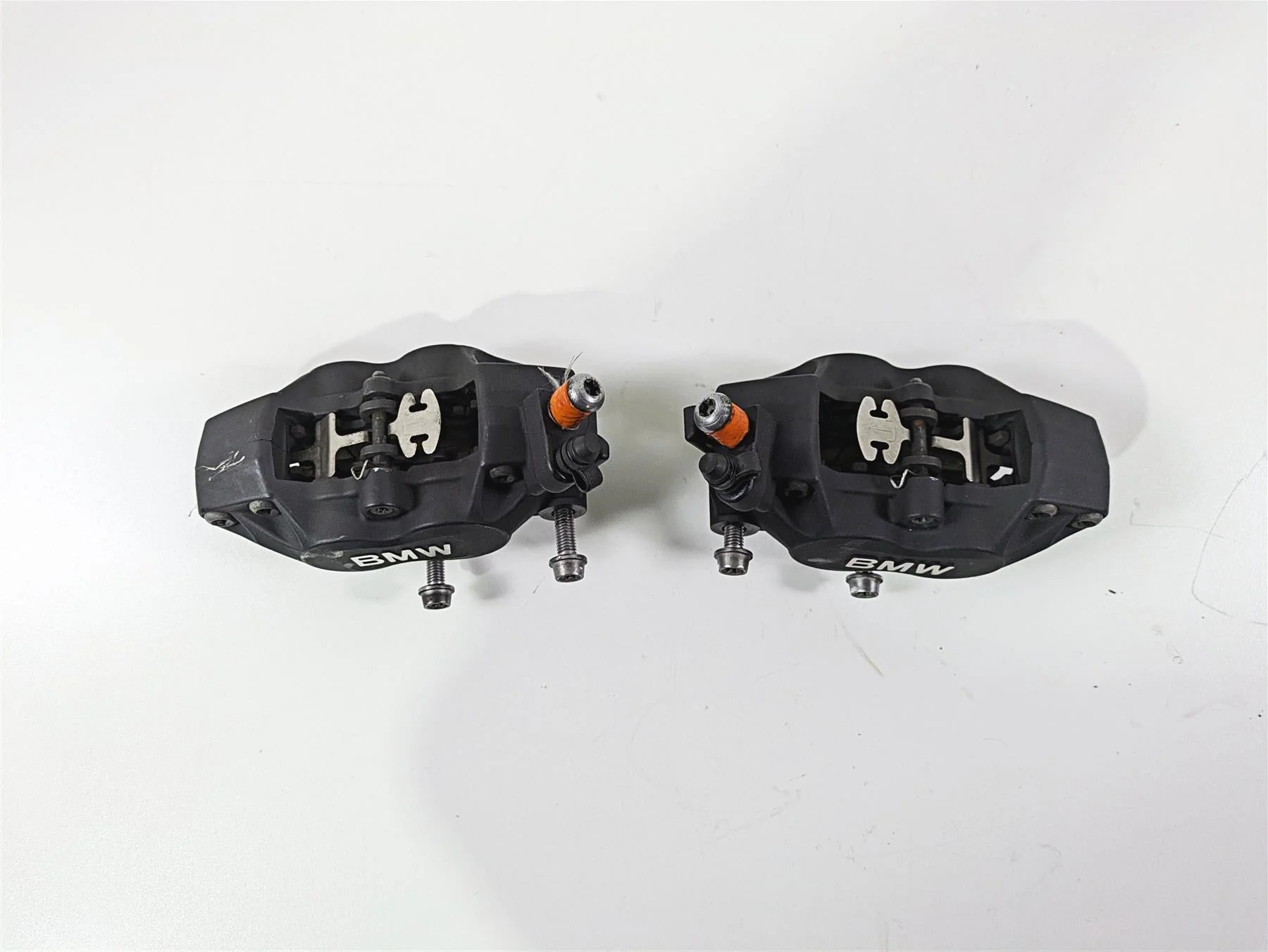 2014 BMW K1300S K40 Front Brake Caliper Set Brembo 34117711438 34117711439 - Image 5