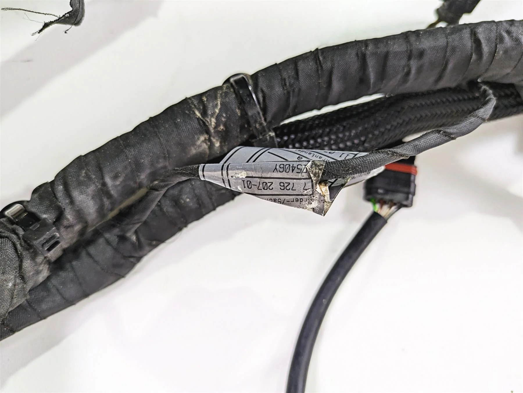 2014 BMW K1300S K40 Main & Engine Wiring Harness 61117712914 12517726207 - Image 2