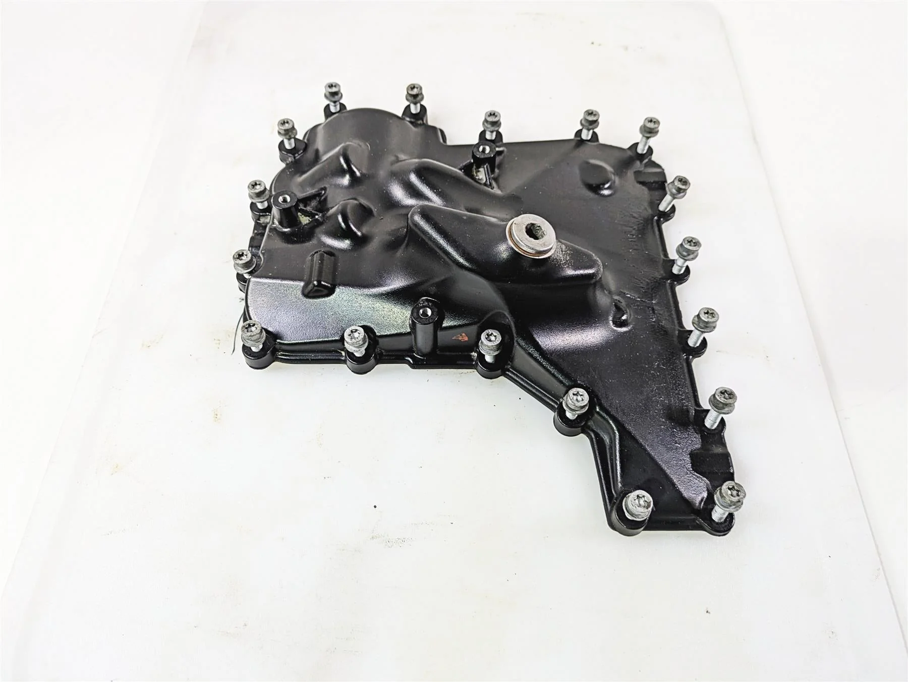 2014 BMW K1300S K40 Oil Pan Bottom Engine Cover 11137675685 - Image 2