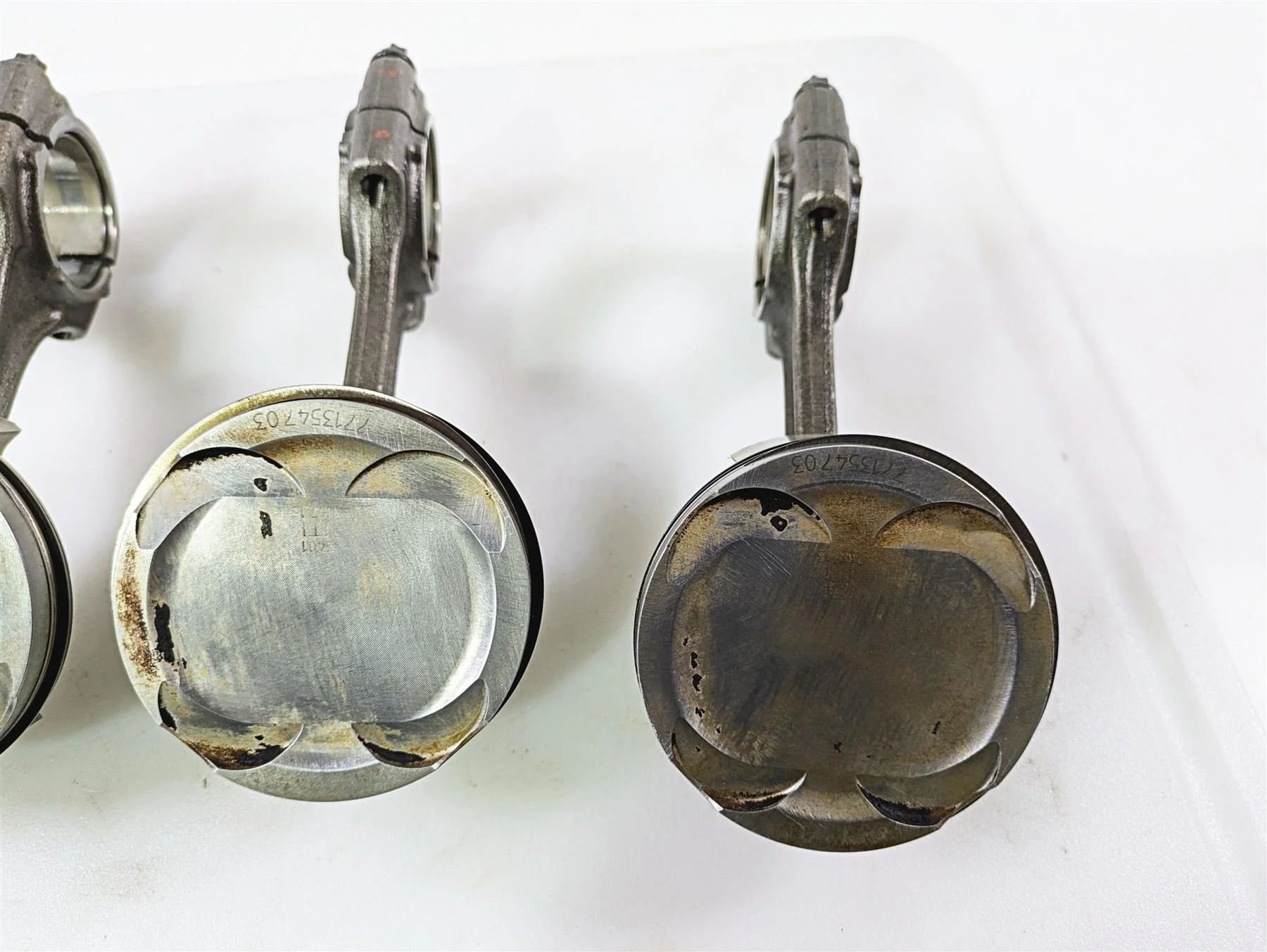 2014 BMW K1300S K40 Piston & Piston Rod Set - Good Compression 11257713547 - Image 10