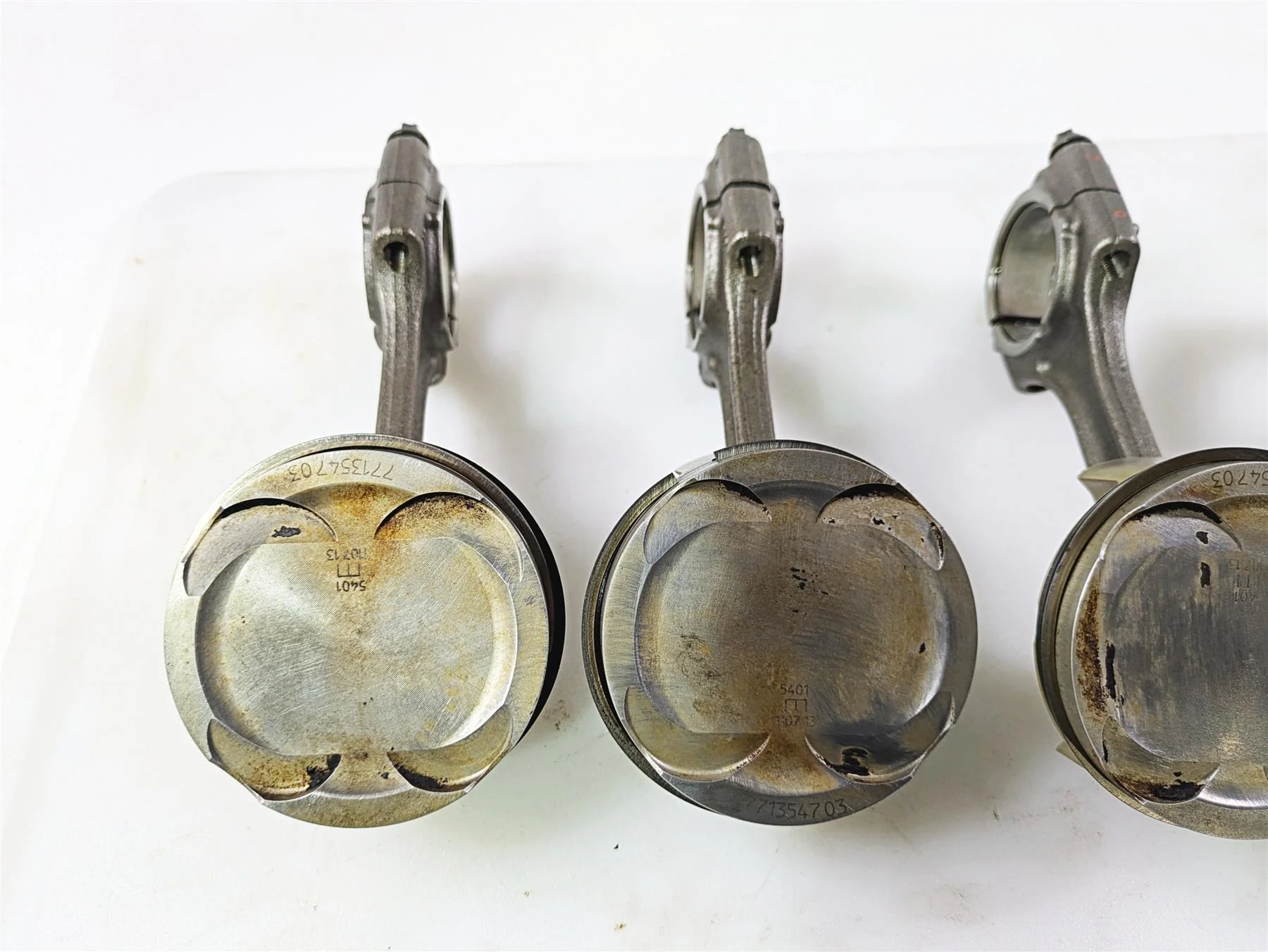 2014 BMW K1300S K40 Piston & Piston Rod Set - Good Compression 11257713547 - Image 11