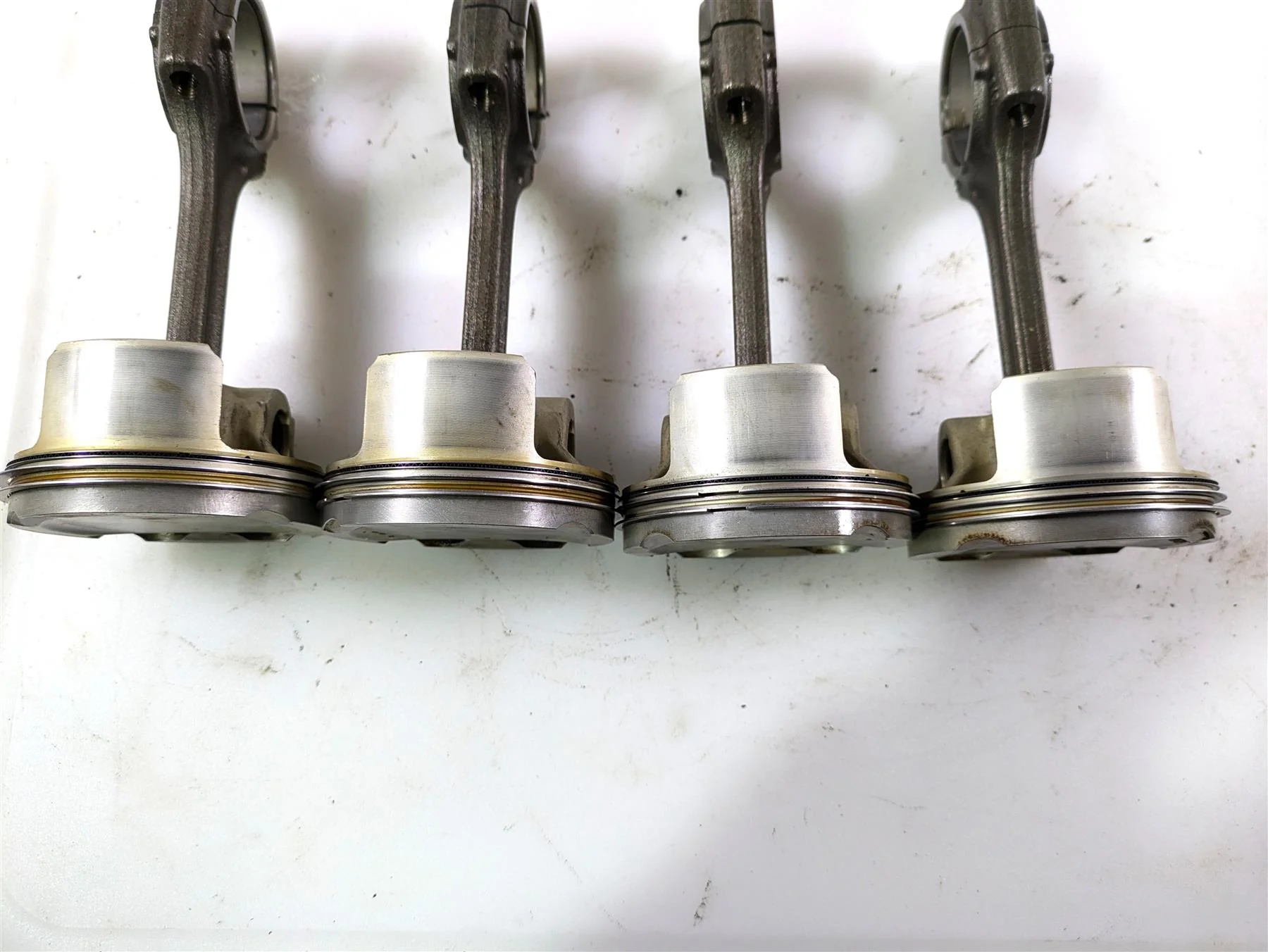 2014 BMW K1300S K40 Piston & Piston Rod Set - Good Compression 11257713547 - Image 3