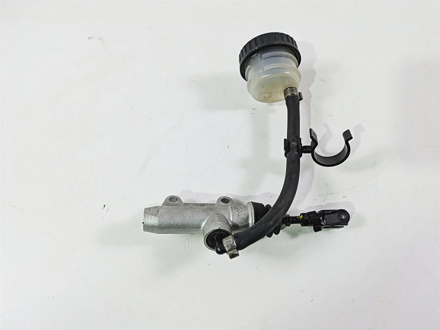 2014 BMW K1300S K40 Rear Brake Master Cylinder 14mm Brembo 34317696054 - Image 3