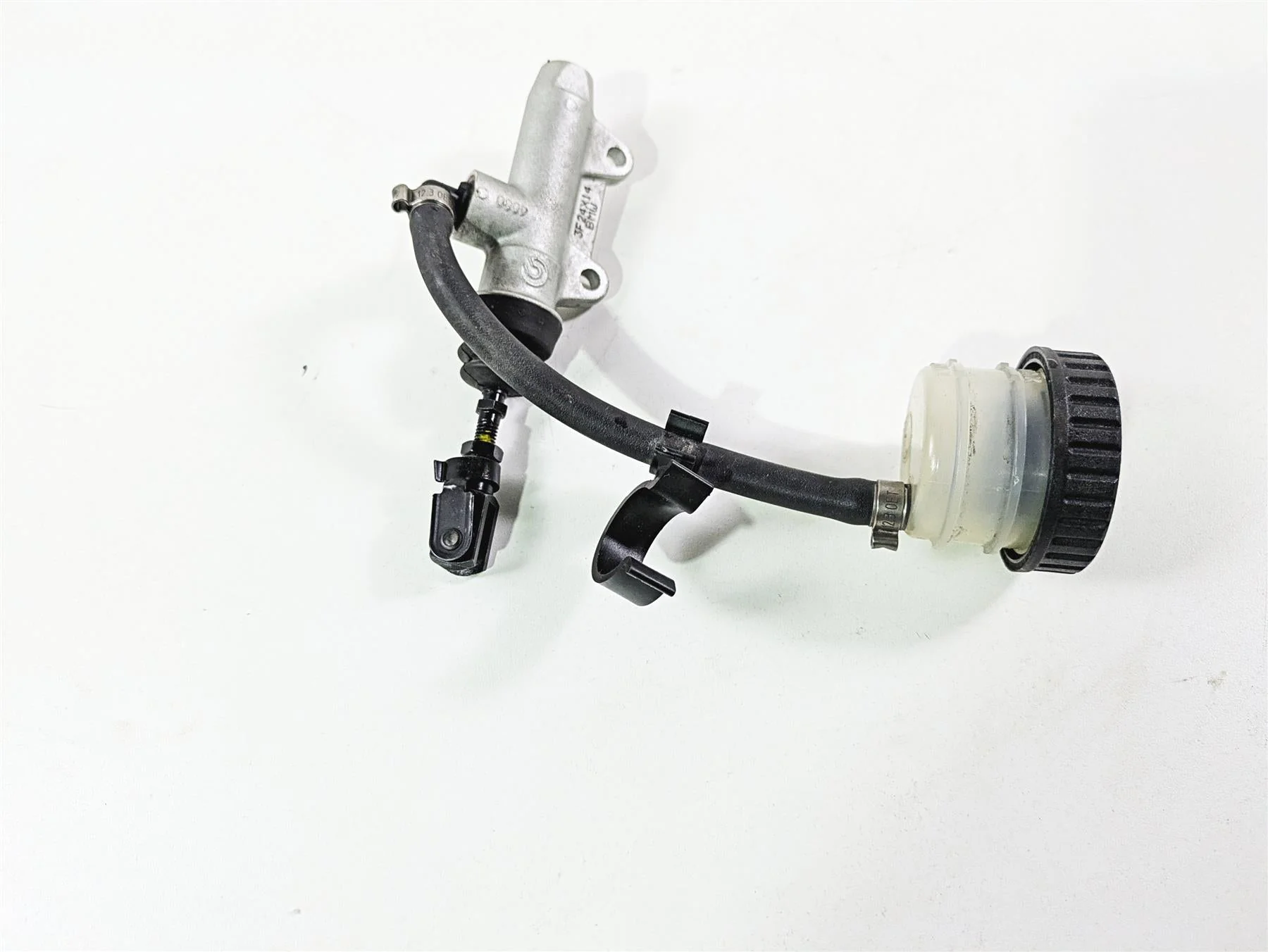 2014 BMW K1300S K40 Rear Brake Master Cylinder 14mm Brembo 34317696054 - Image 4