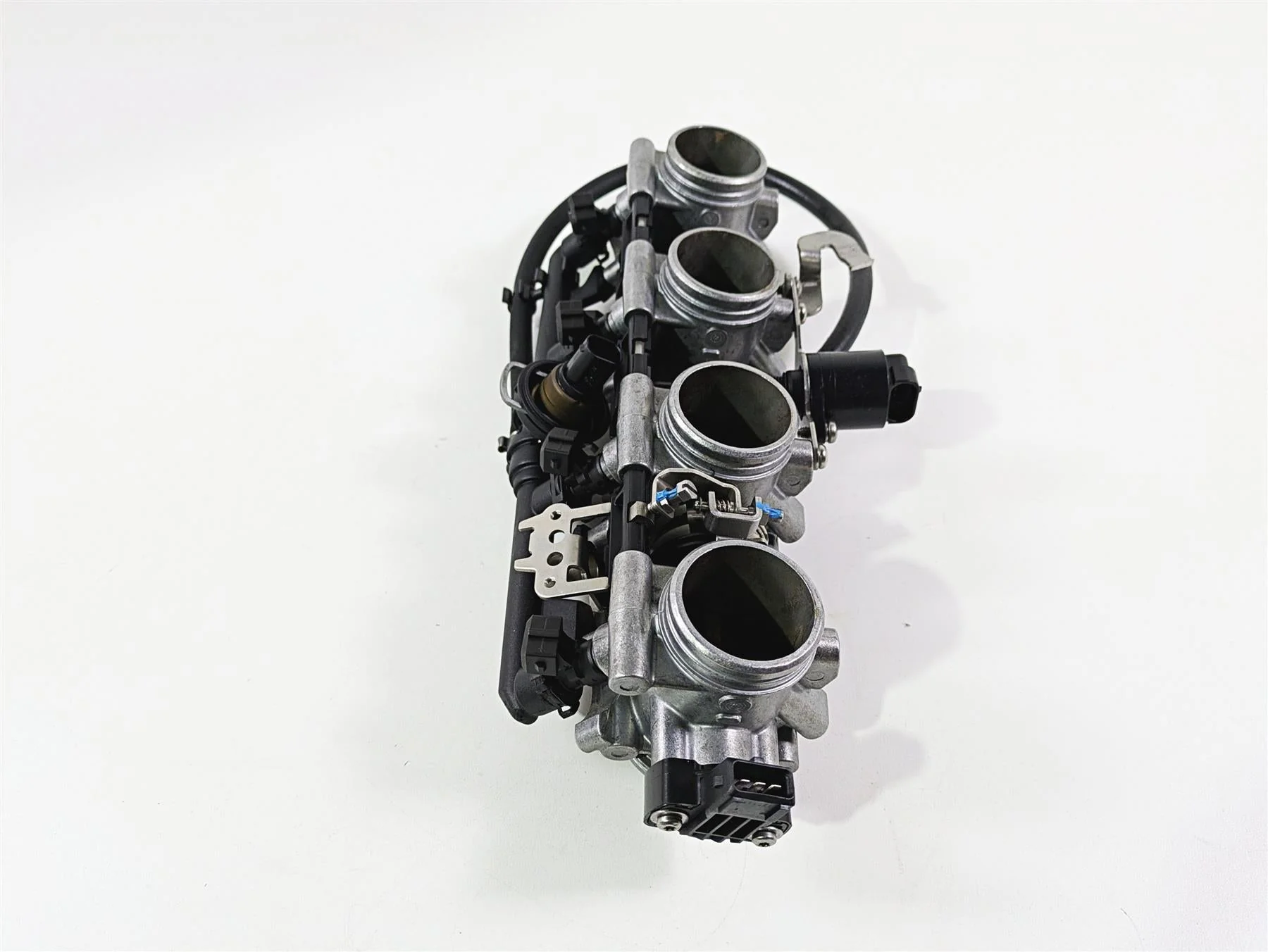 2014 BMW K1300S K40 Throttle Body Bodies Fuel Injectors Set 13547712156 - Image 3