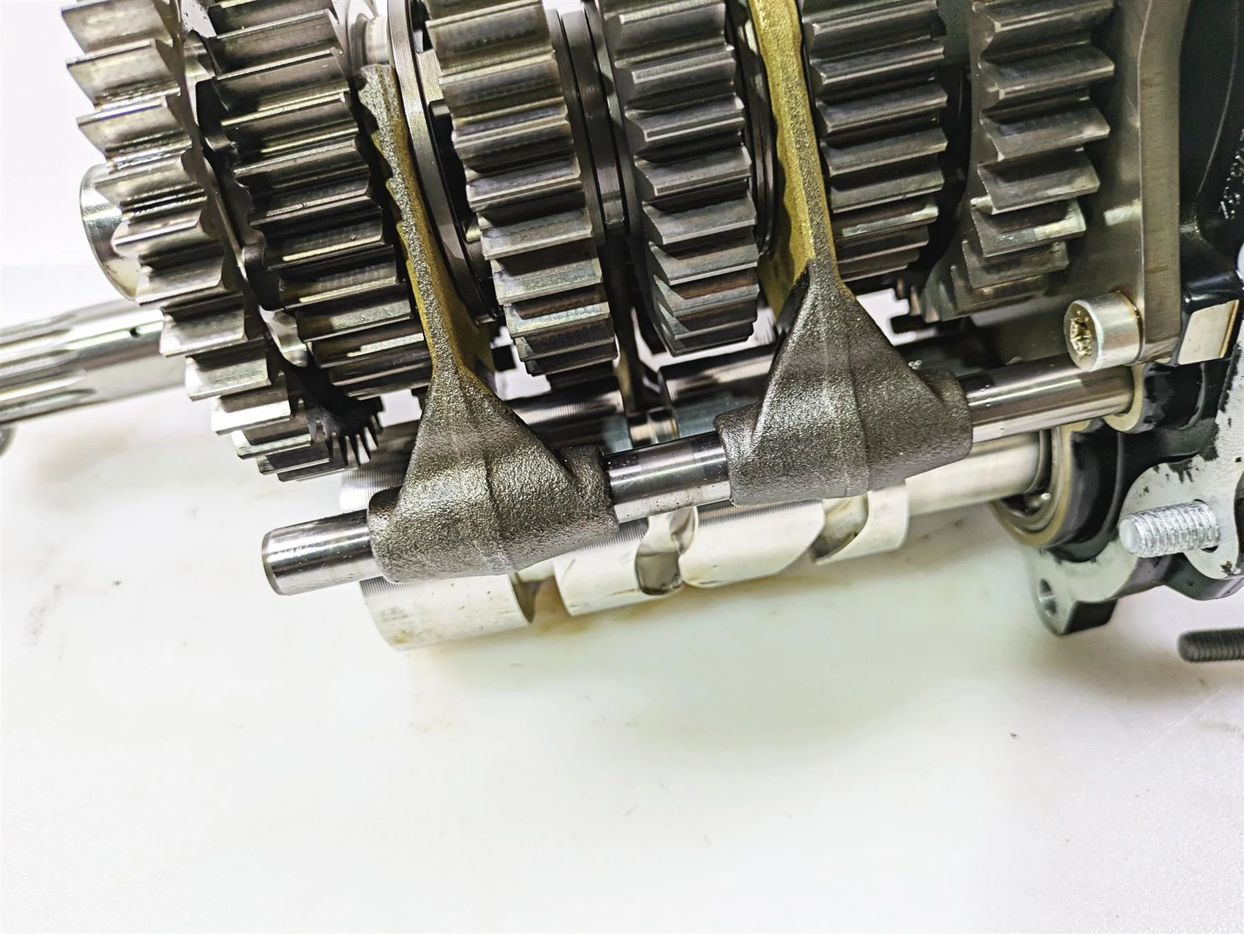 2014 BMW K1300S K40 Transmission Gear Pack 22K Only 23007726370 - Image 9