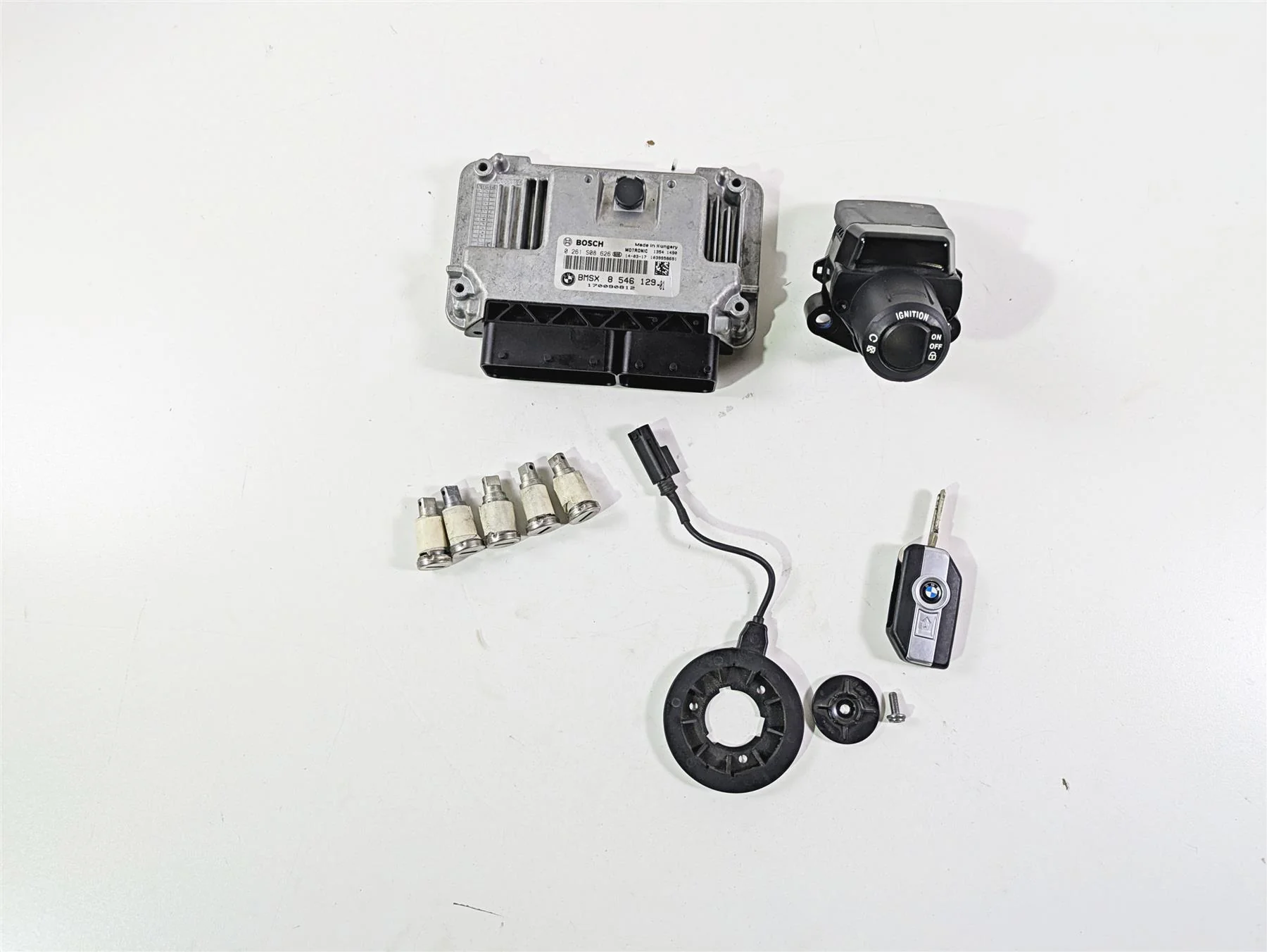 2014 BMW K1600 GTL  K48 Cdi Handsfree Ignition Switch Key Lock Set 13618546129