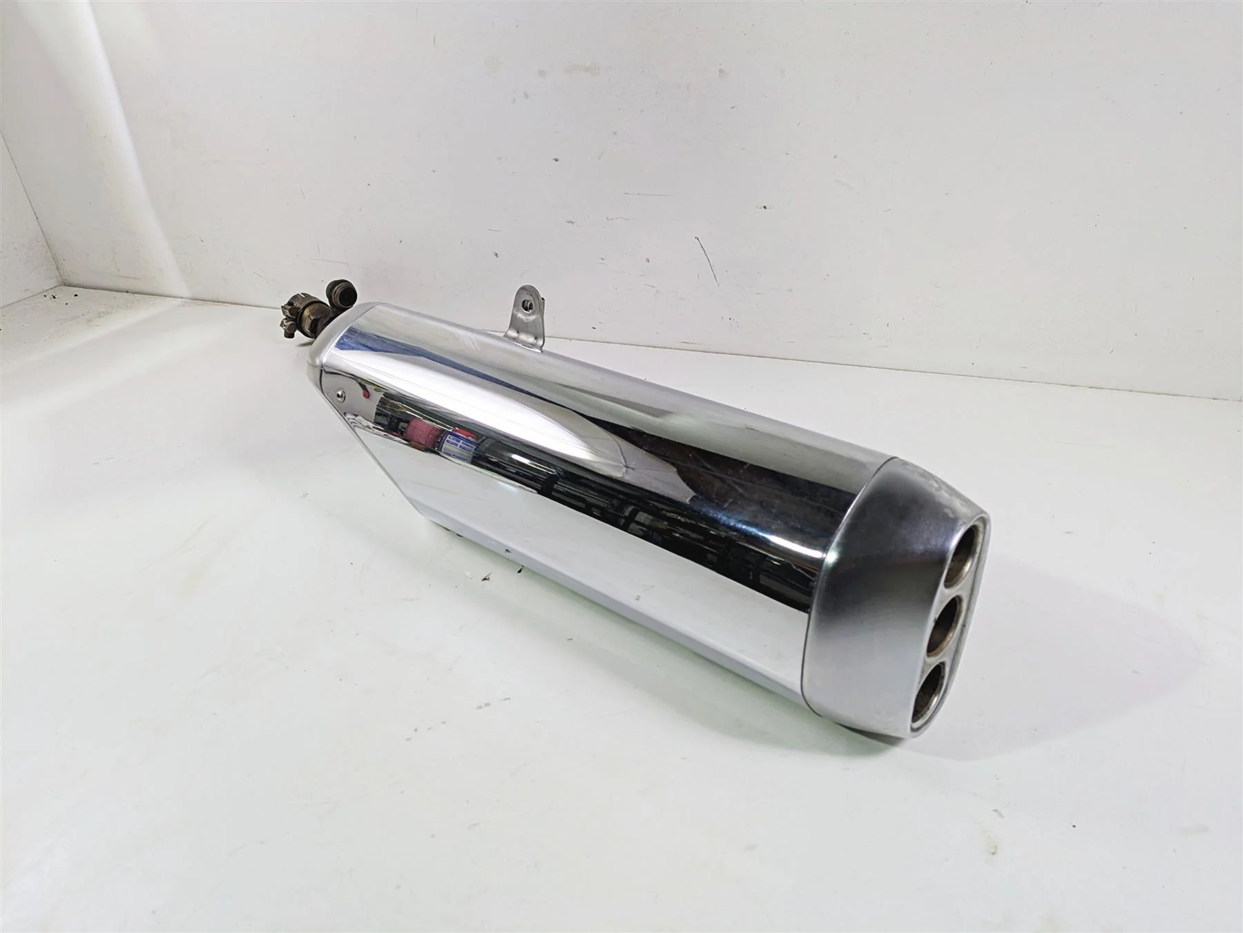 2014 BMW K1600 GTL  K48 Left Exhaust Pipe Muffler Silencer Chrome 18127723444 - Image 12