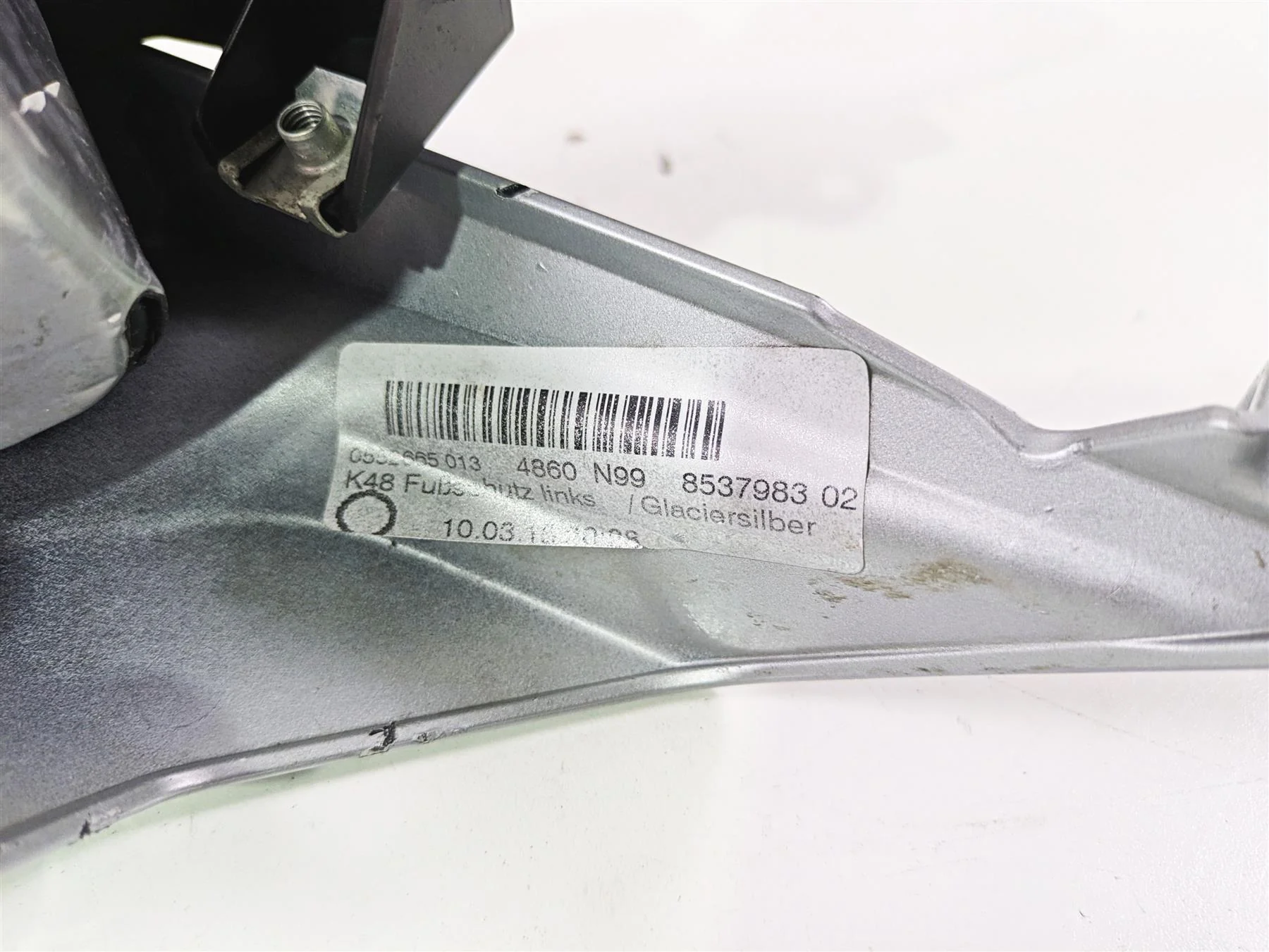 2014 BMW K1600 GTL  K48 Left Storage Compartment Box & Cover 46637726537 - Image 3