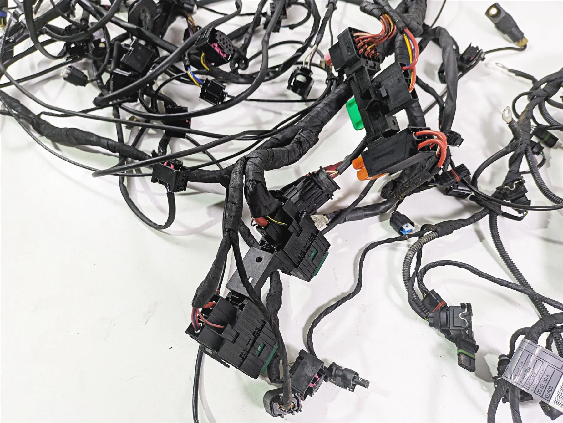 2014 BMW K1600 GTL  K48 Main & Engine Wiring Harness 61118549680 12517724395 - Image 6