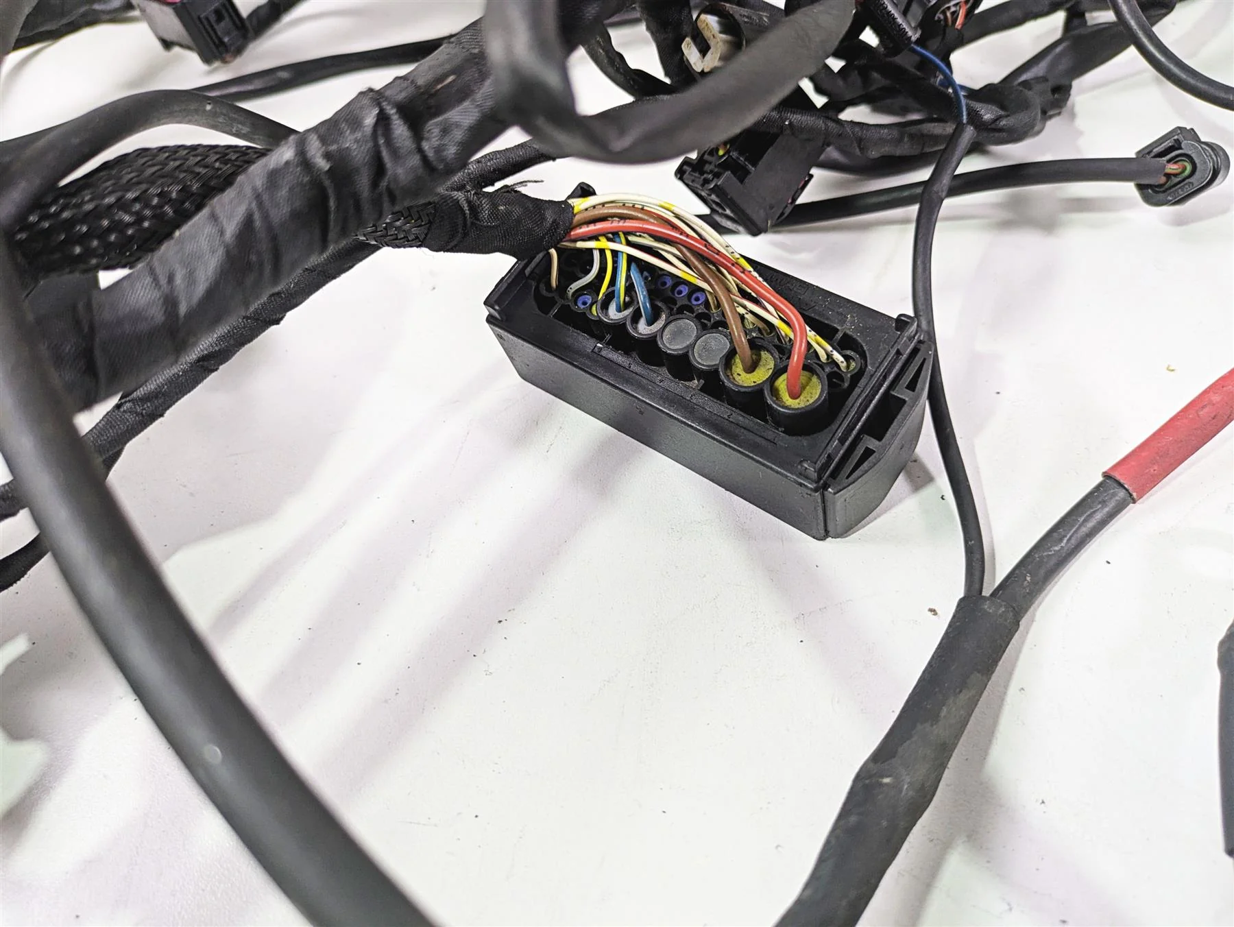 2014 BMW K1600 GTL  K48 Main & Engine Wiring Harness 61118549680 12517724395 - Image 7