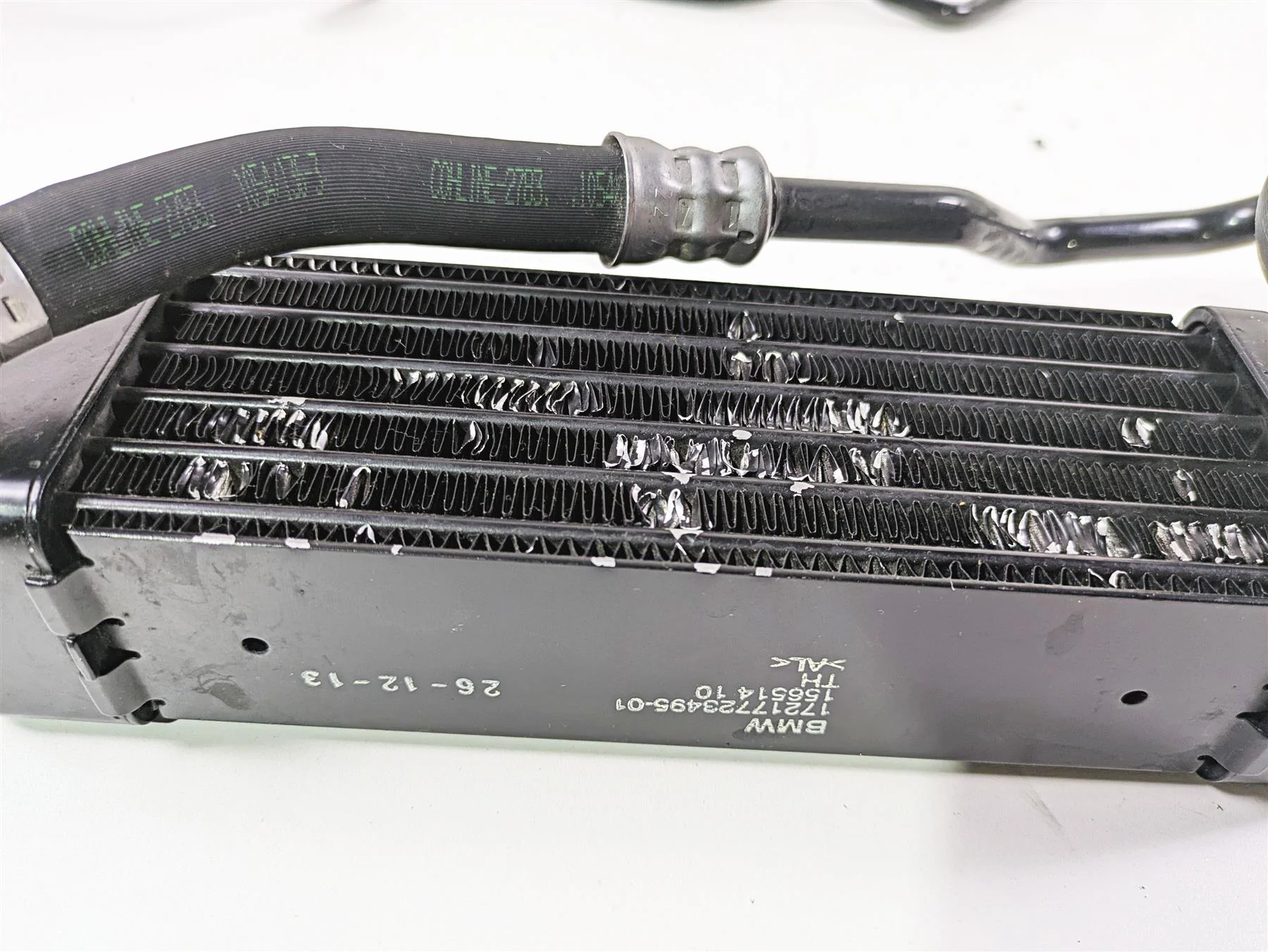 2014 BMW K1600 GTL  K48 Oil Cooler + Lines & Cover Set 17217723495 - Image 5