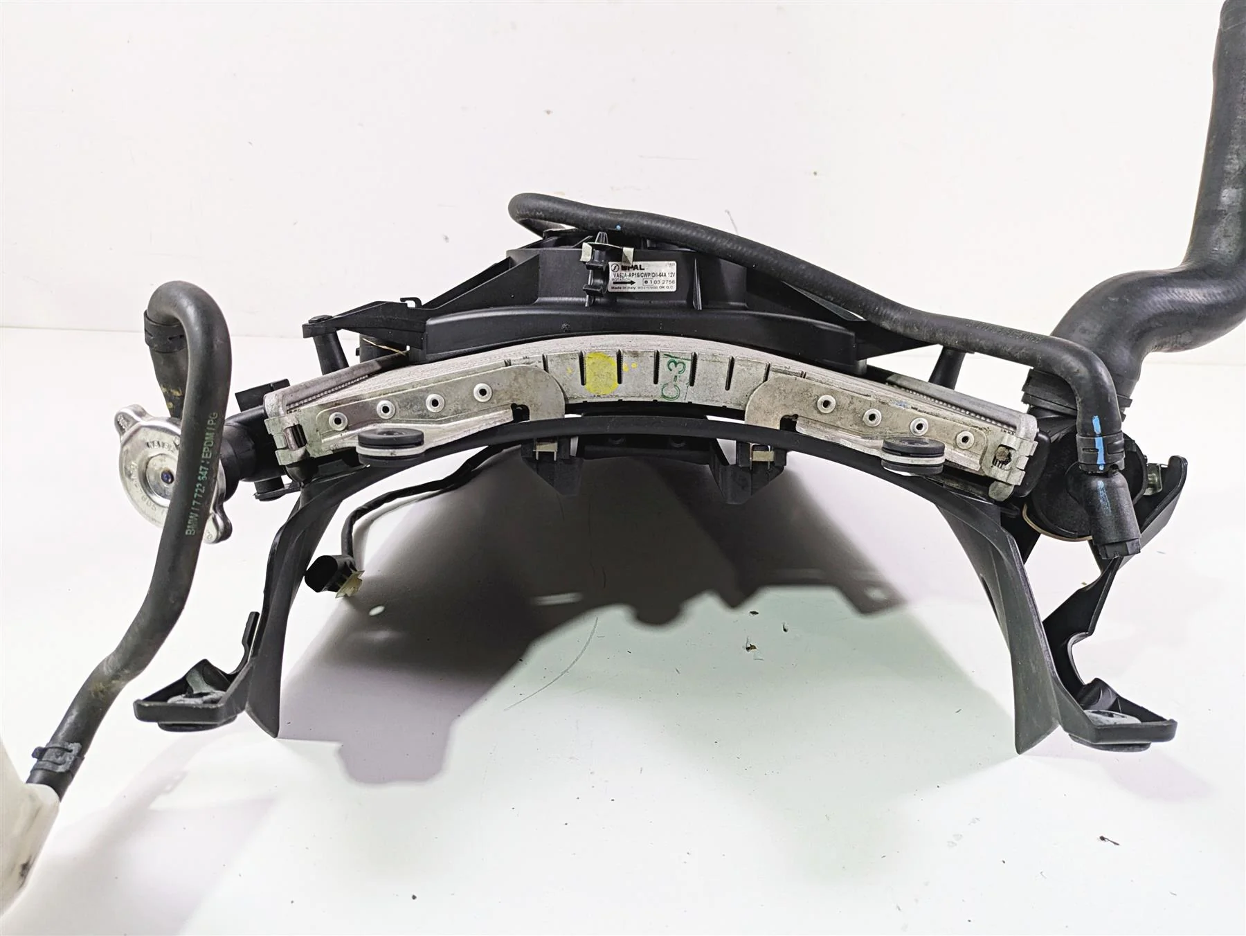 2014 BMW K1600 GTL K48 Radiator Fan Reservoir Hoses Cover Set 17117726416 - Image 5