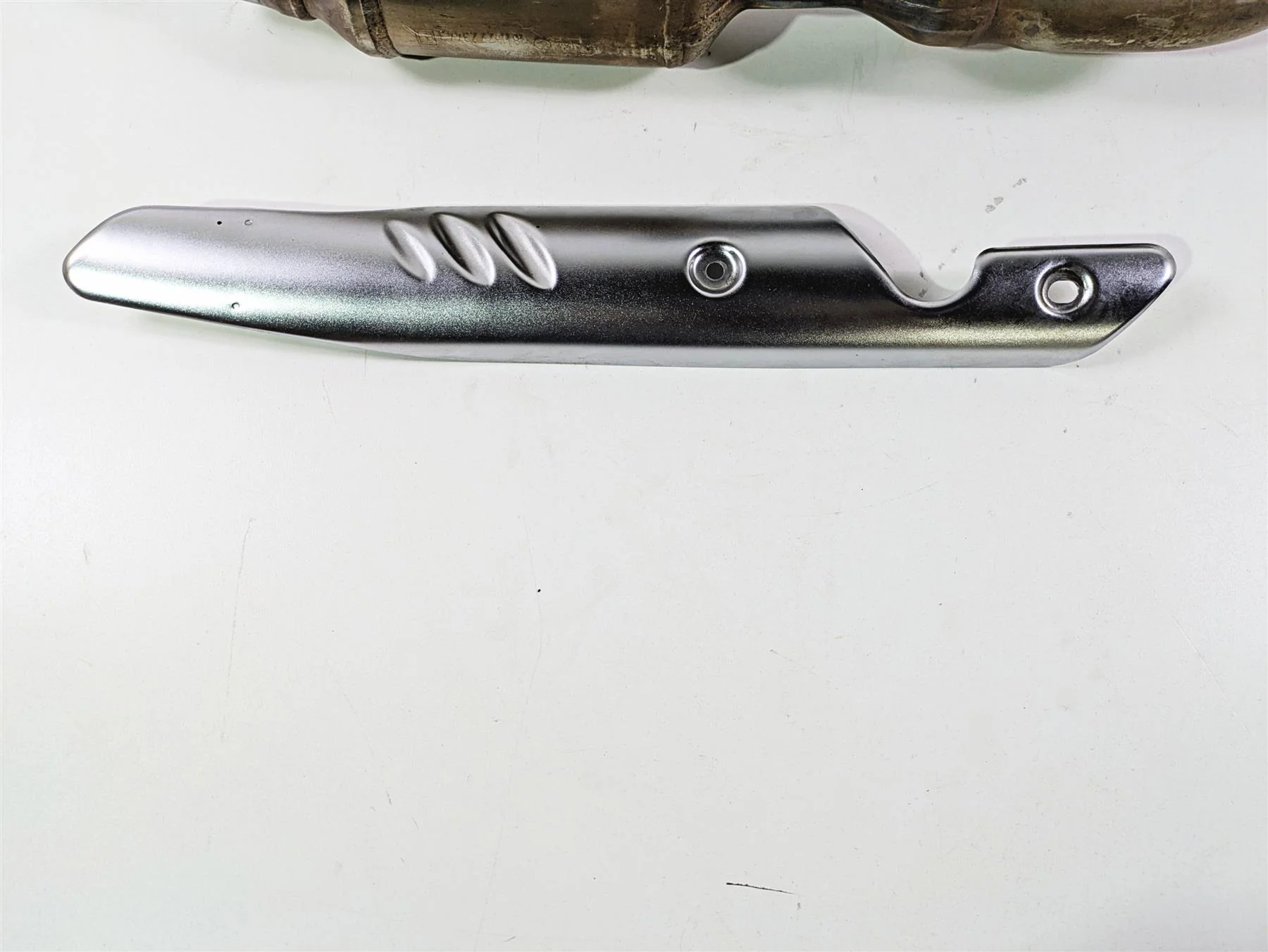 2014 BMW K1600 GTL  K48 Right Exhaust Header Manifold + Heat Shield 18518546715 - Image 2
