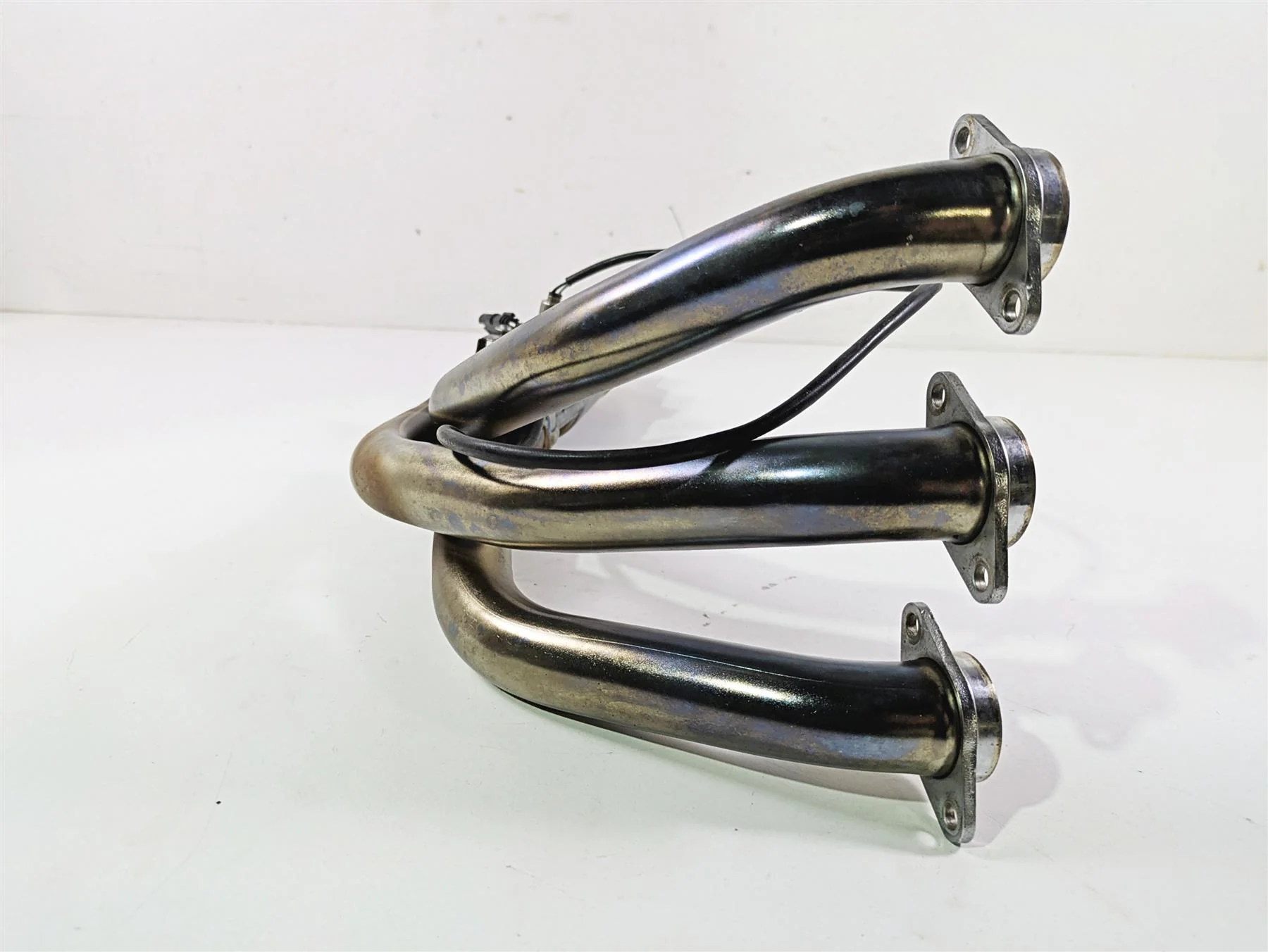 2014 BMW K1600 GTL  K48 Right Exhaust Header Manifold + Heat Shield 18518546715 - Image 5