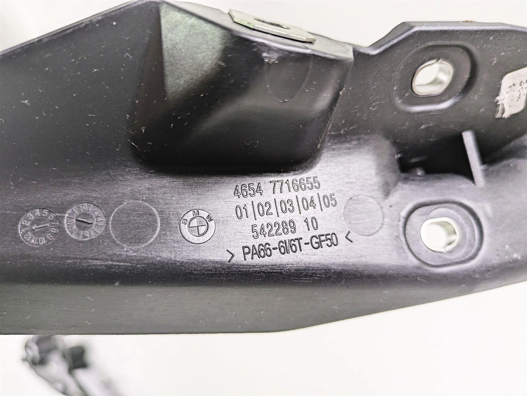 2014 BMW K1600 GTL  K48 Saddlebag Saddle Bag Holder Set 46547716655 46547716656 - Image 4
