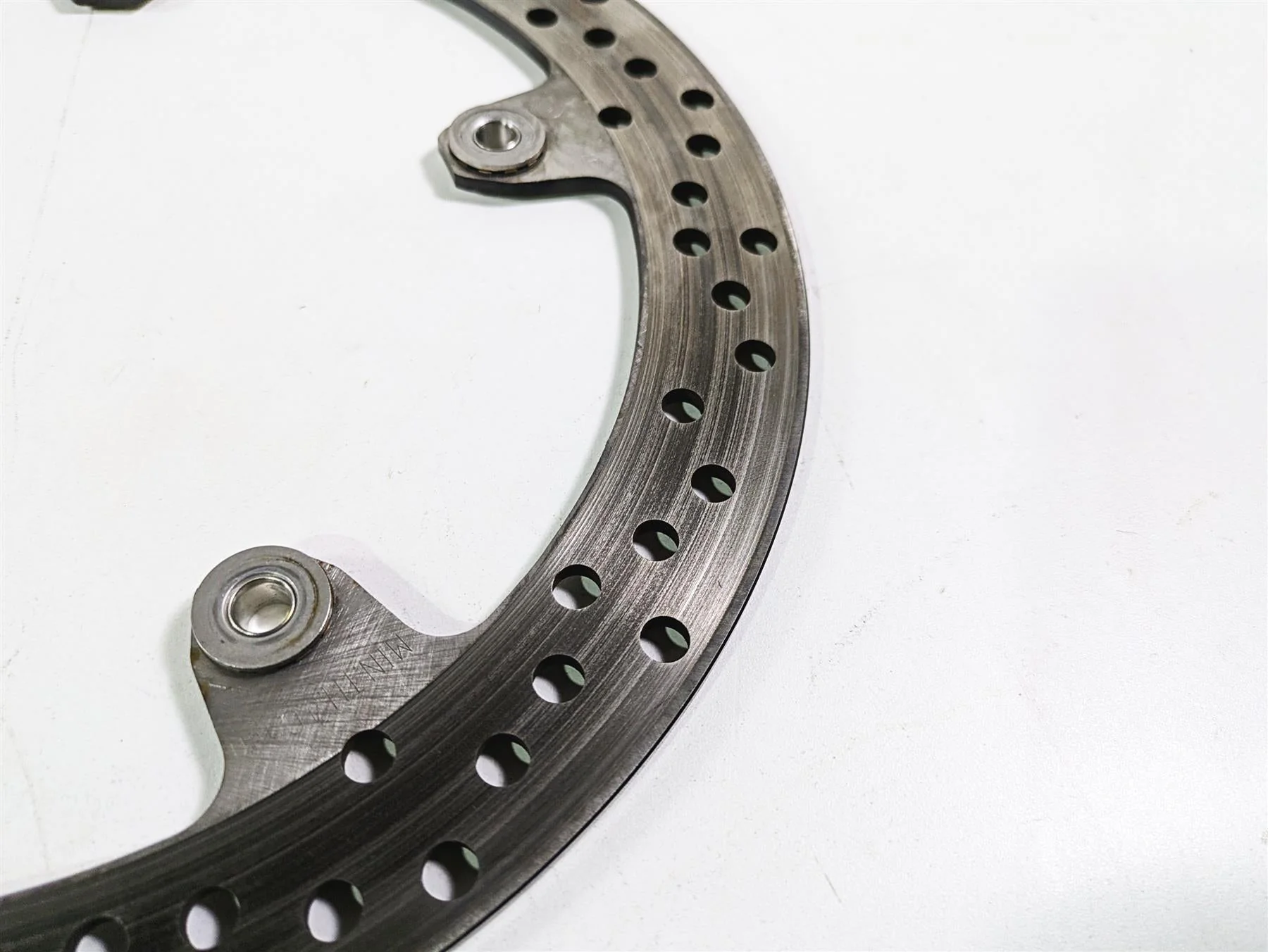 2014 BMW R nine T R9T K21 320mm Front Brake Disc Rotor Set 34118526575 - Image 12