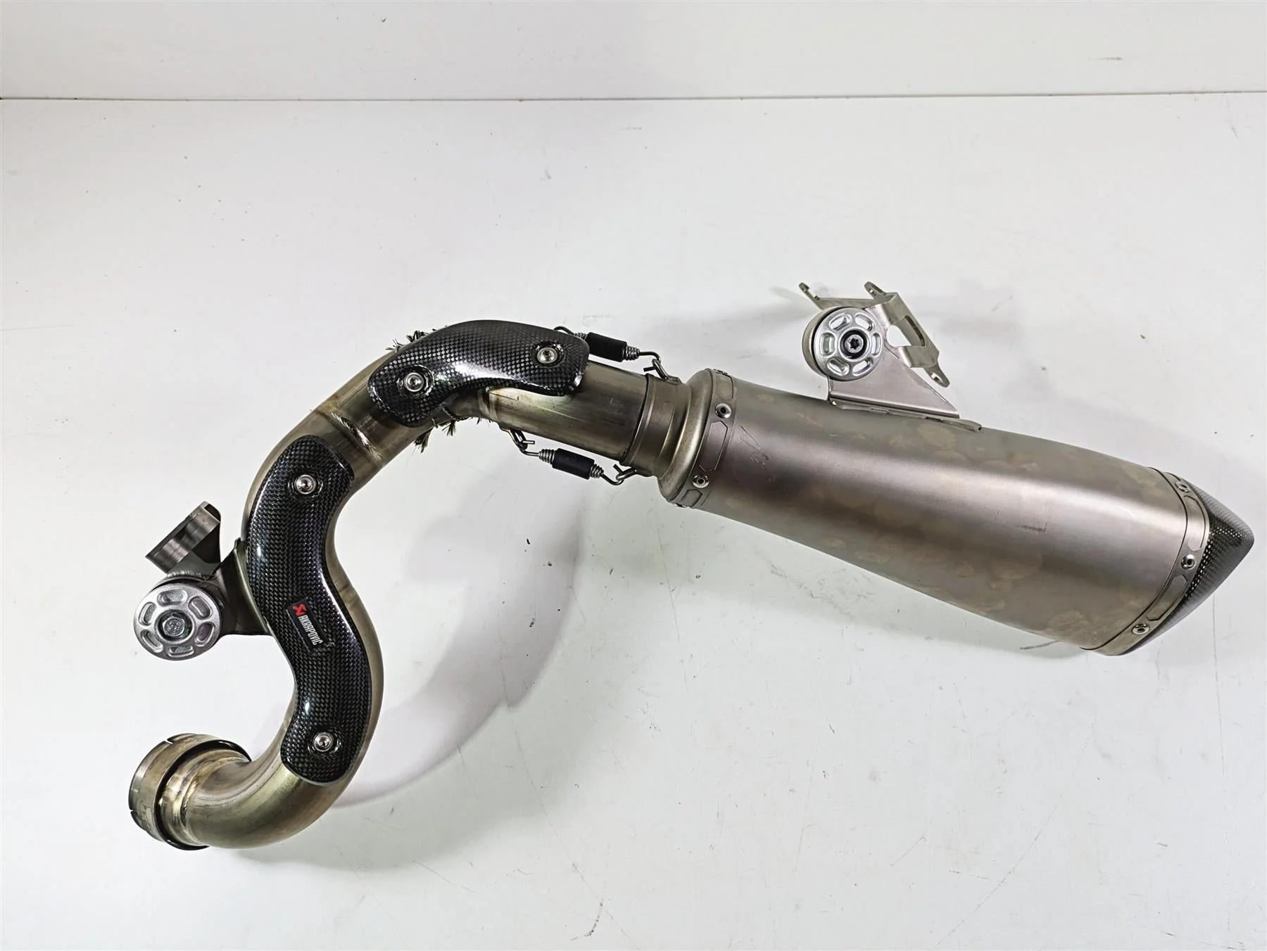 2014 BMW R nine T R9T K21 Akrapovic Titanium Slip On Link Pipe Exhaust S-B12SO13