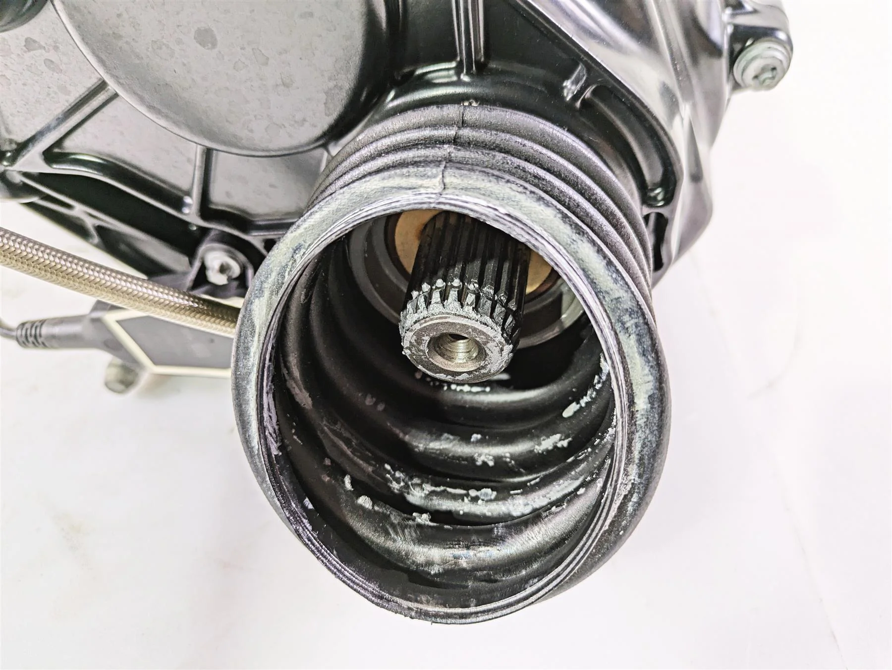 2014 BMW R nine T R9T K21 Black Transmission Gear Box 6K SAG 23007721742 - Image 8