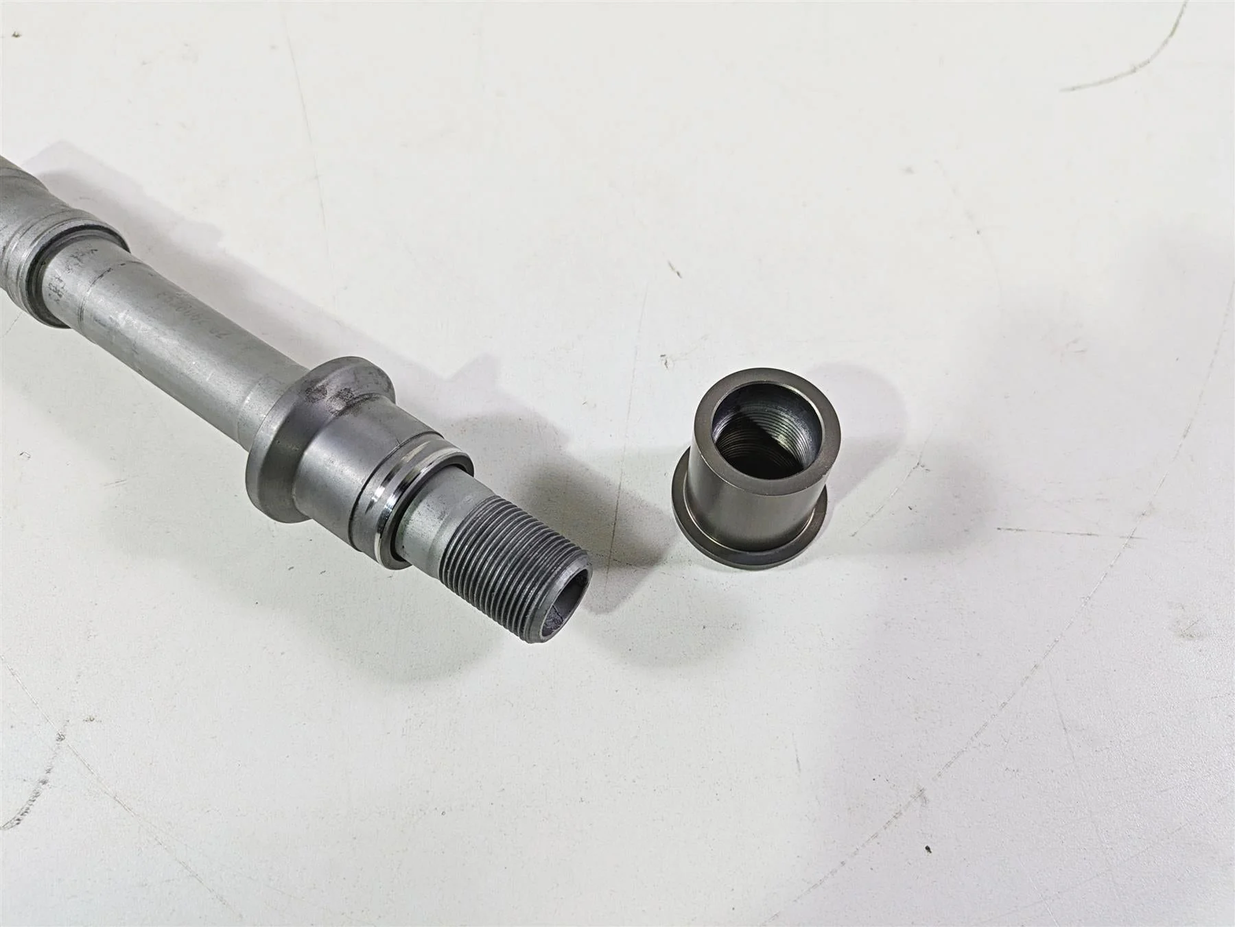 2014 BMW R nine T R9T K21 Front Axle Wheel Spindle 25mm 31428538062 - Image 11
