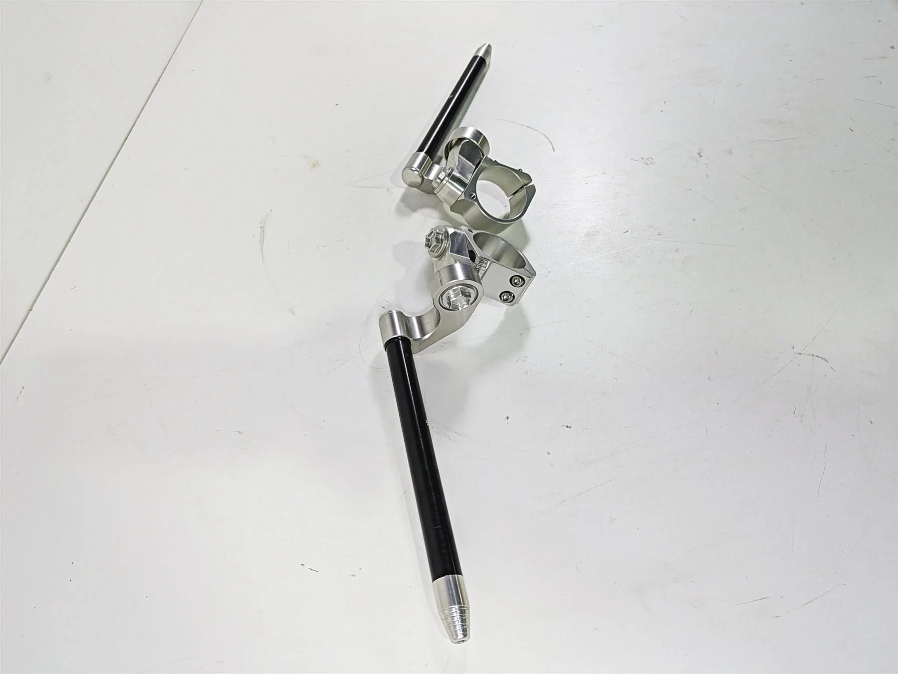 2014 BMW R nine T R9T K21 Gilles Variobar Adjustable Clip On Handle Bar 55mm - Image 9