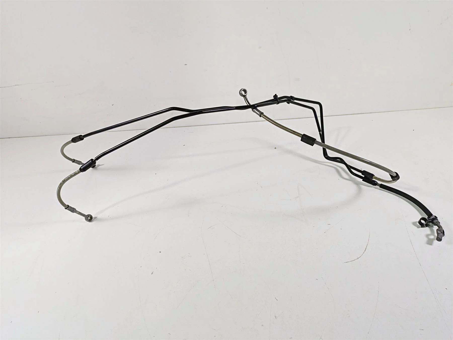 2014 BMW R nine T R9T K21 Rear Abs Brake Line Hose Set 34328533906 34328533936