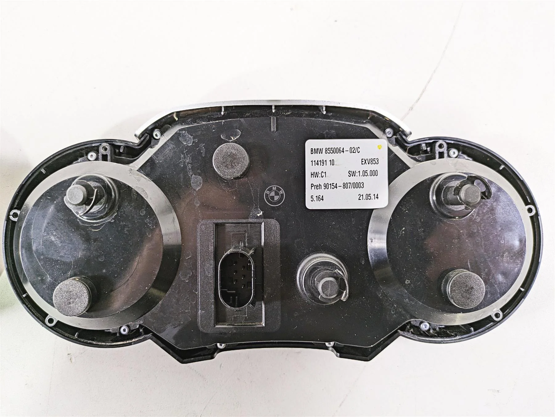 2014 BMW R nine T R9T K21 Speedometer Gauges Instrument 6K 62118554832 8550064 - Image 4