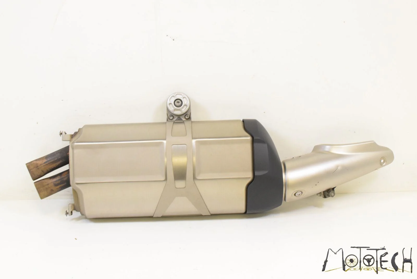2014 BMW R1200 GS GSW OEM Exhaust Pipe Muffler Silencer 18518525082