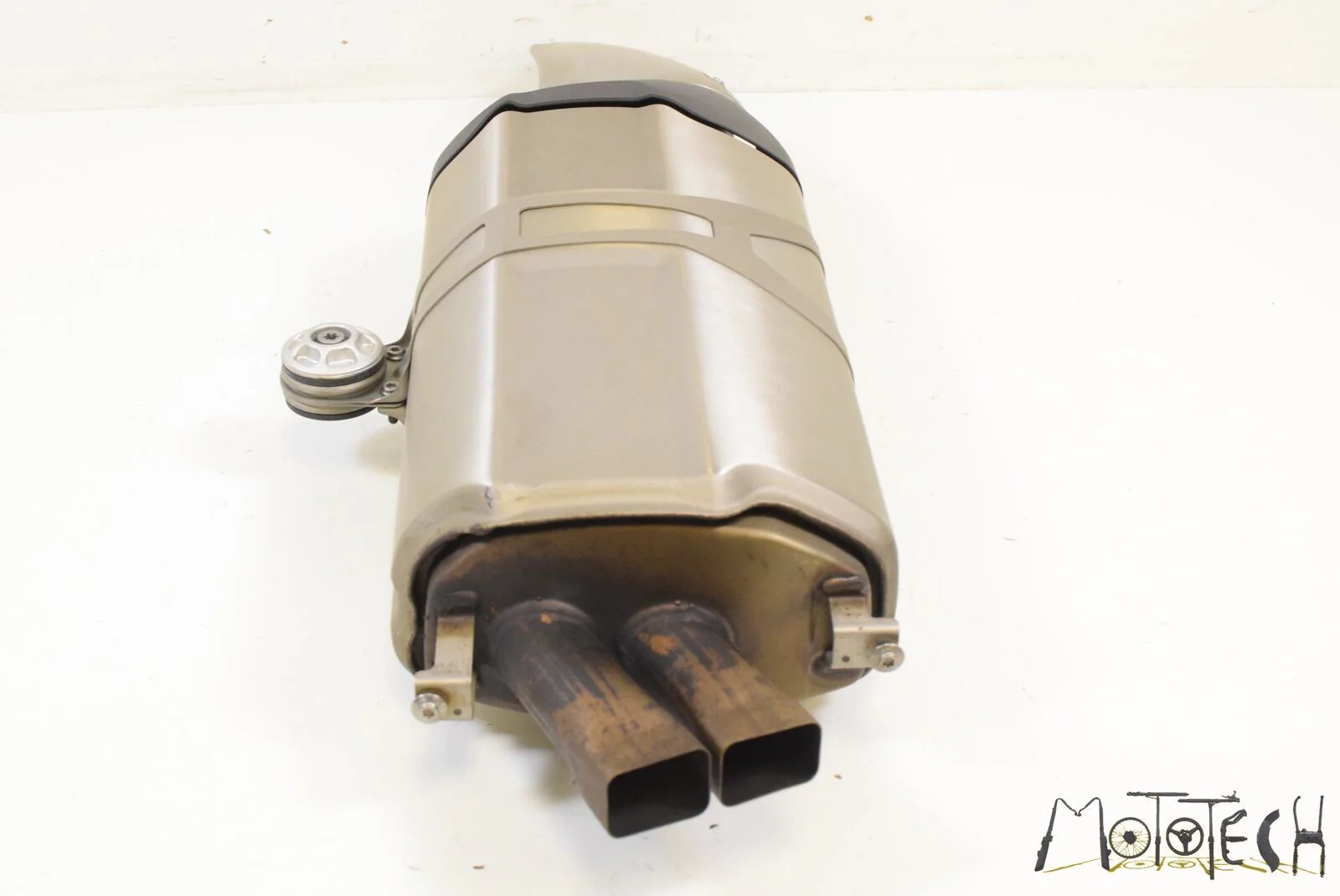 2014 BMW R1200 GS GSW OEM Exhaust Pipe Muffler Silencer 18518525082 - Image 2
